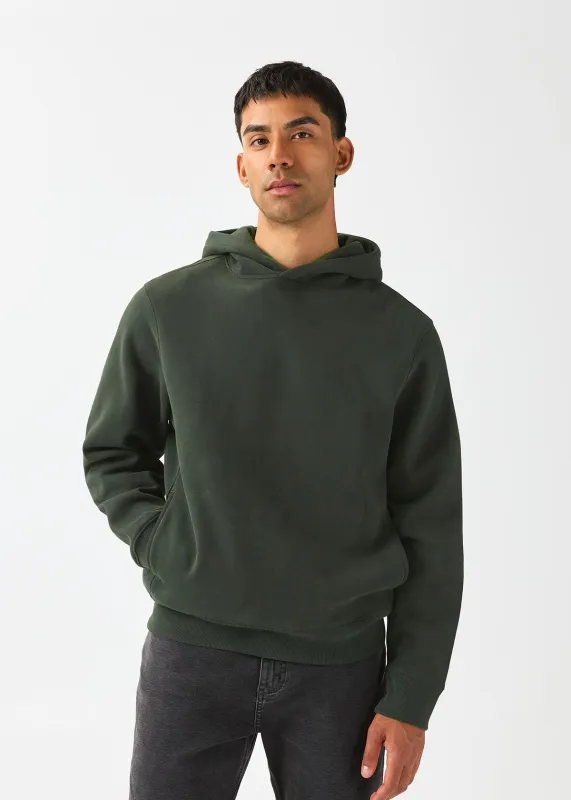 DuraSoft Fleece Motion Hoodie - Evergreen made by DUER