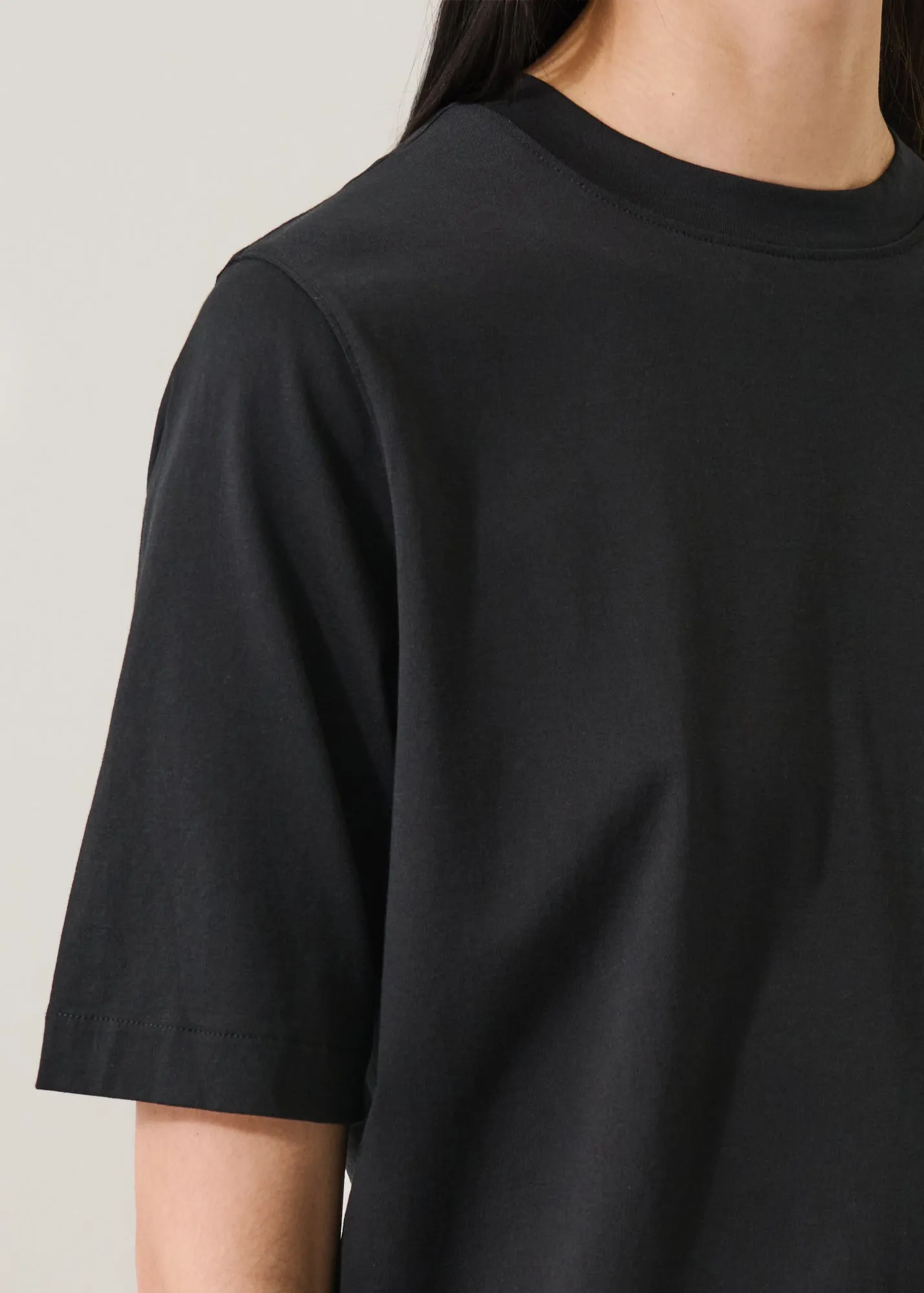 Organic Pima Cotton Relaxed Crew sold by Patrick Assaraf product image thumbnail 2