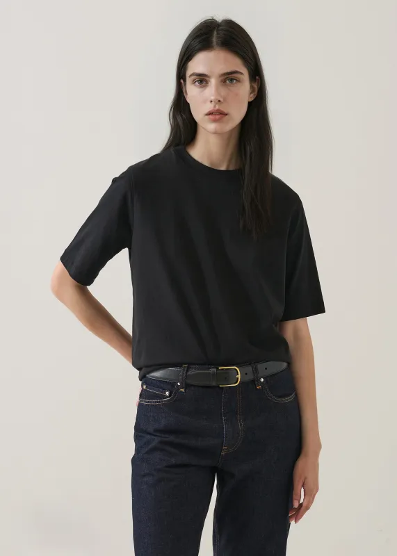 Organic Pima Cotton Relaxed Crew made by Patrick Assaraf