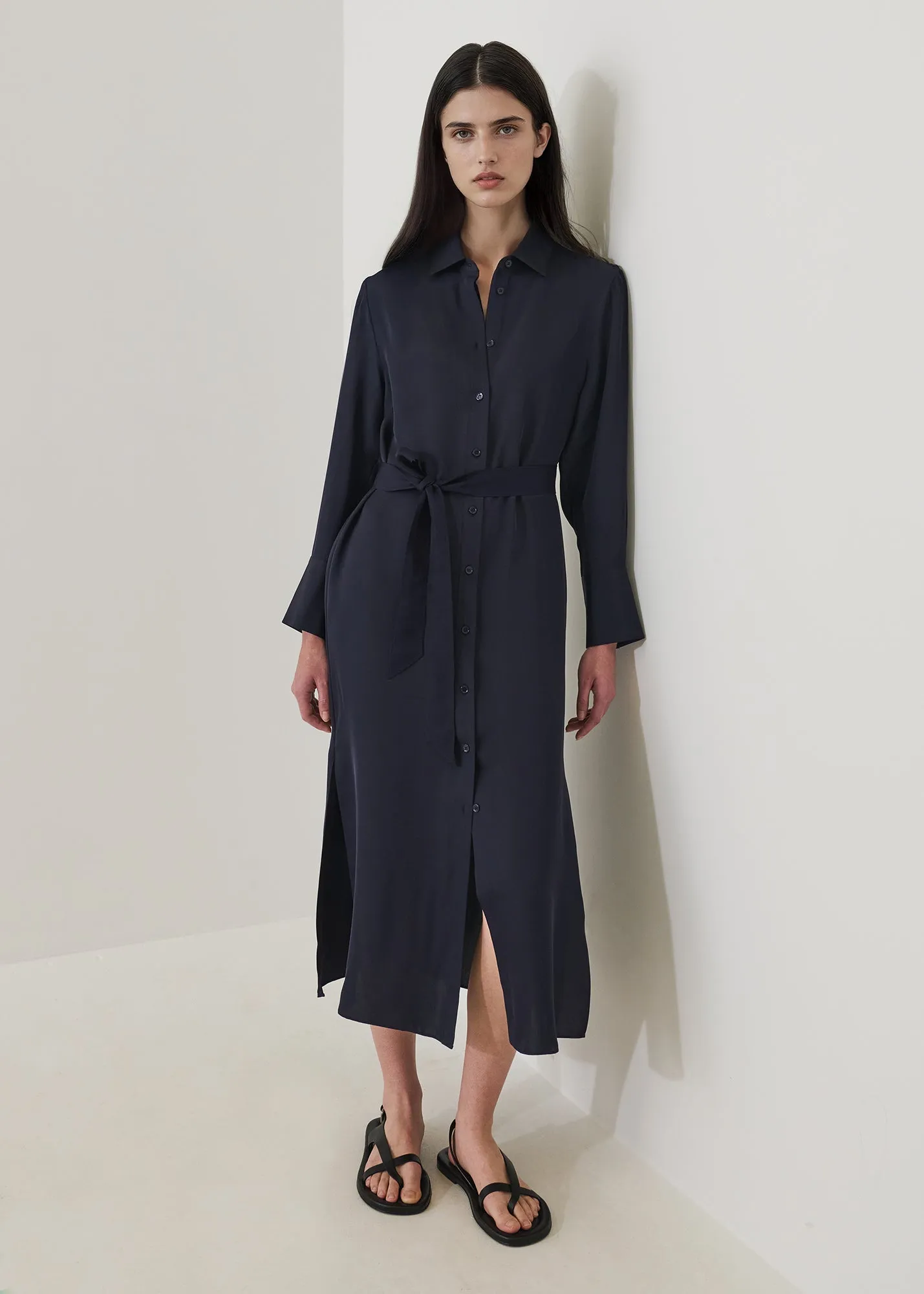Silk Shirt Dress sold by Patrick Assaraf product image thumbnail 4