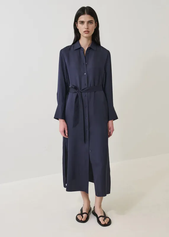 Silk Shirt Dress made by Patrick Assaraf