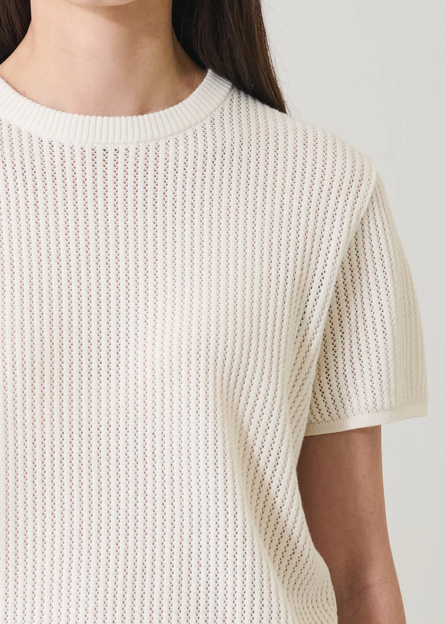 Cotton Cashmere Relaxed Knit Crew sold by Patrick Assaraf product image thumbnail 2