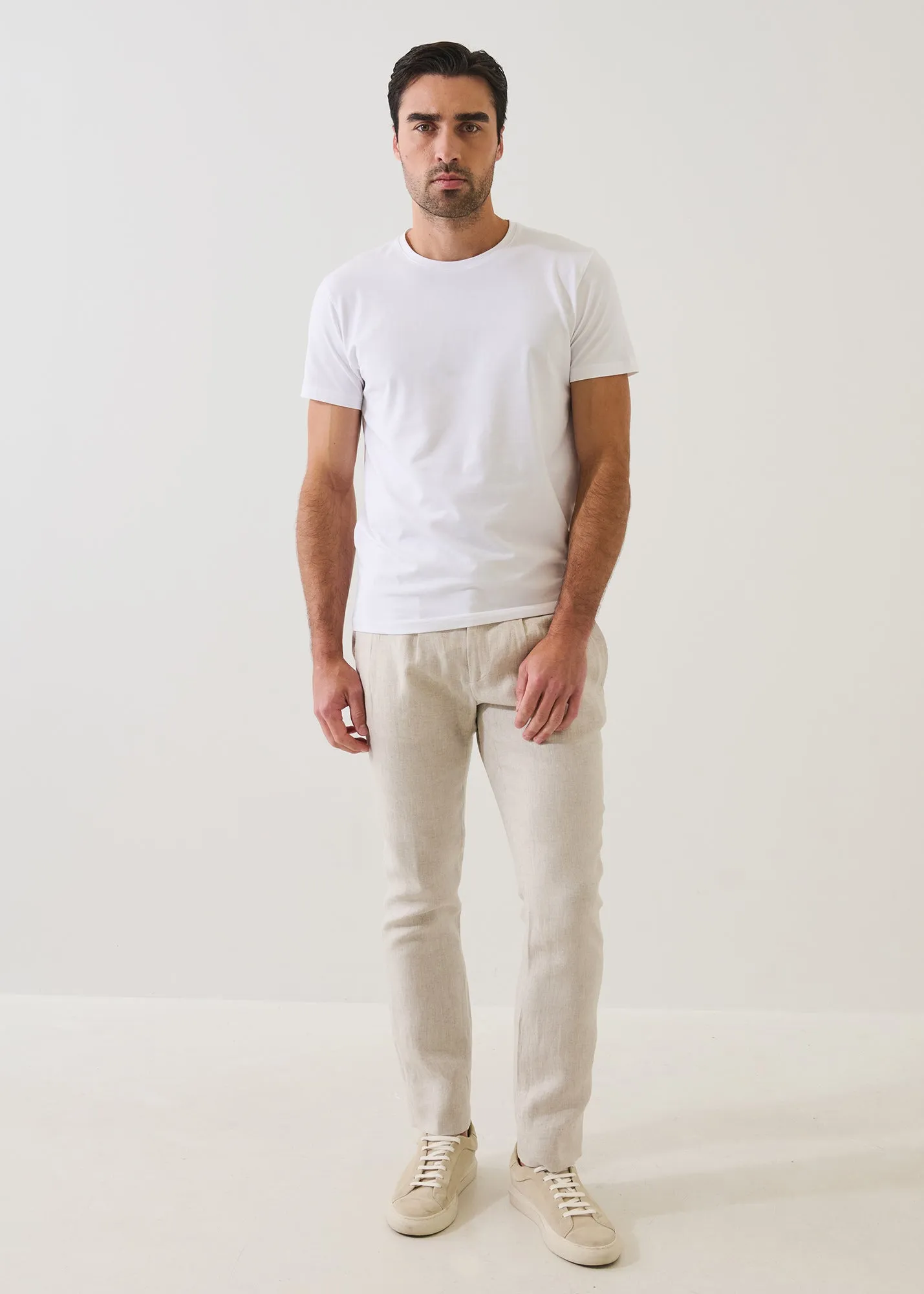 Linen Drawstring Pant sold by Patrick Assaraf product image thumbnail 4