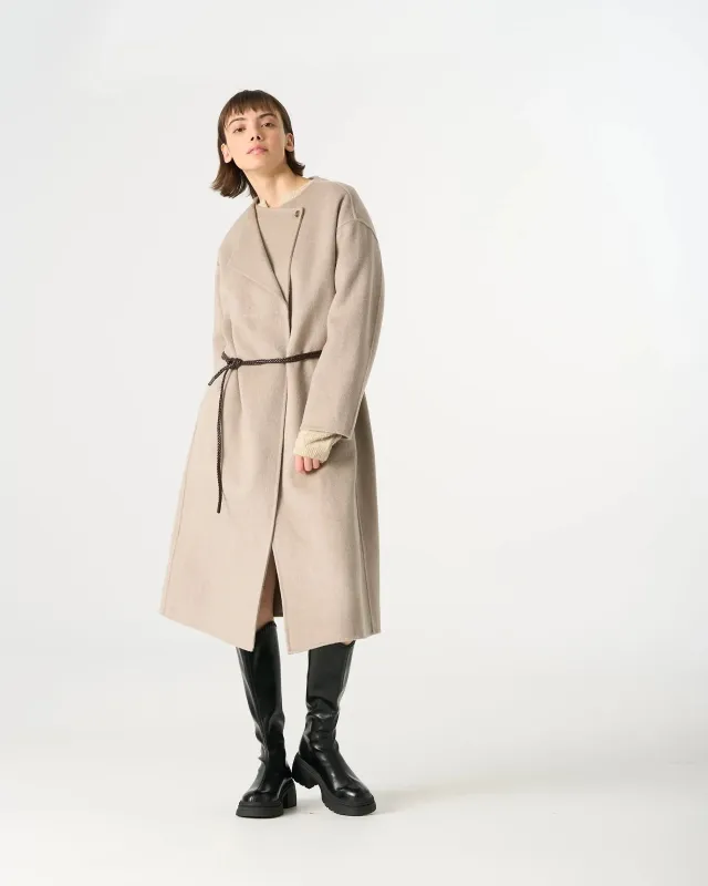 44654 Wool Coat with Double Lapel sold by Mirra Masa