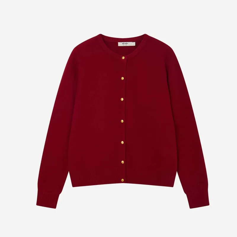 41245 Crewneck Cardigan sold by Mirra Masa