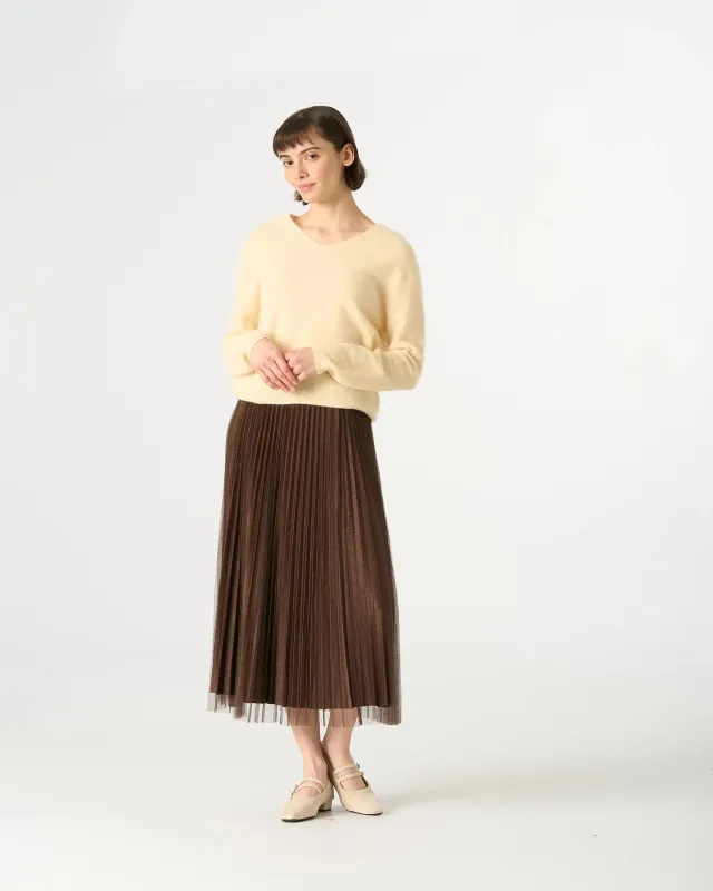 41665 V-Neck Layering Wool Sweater sold by Mirra Masa