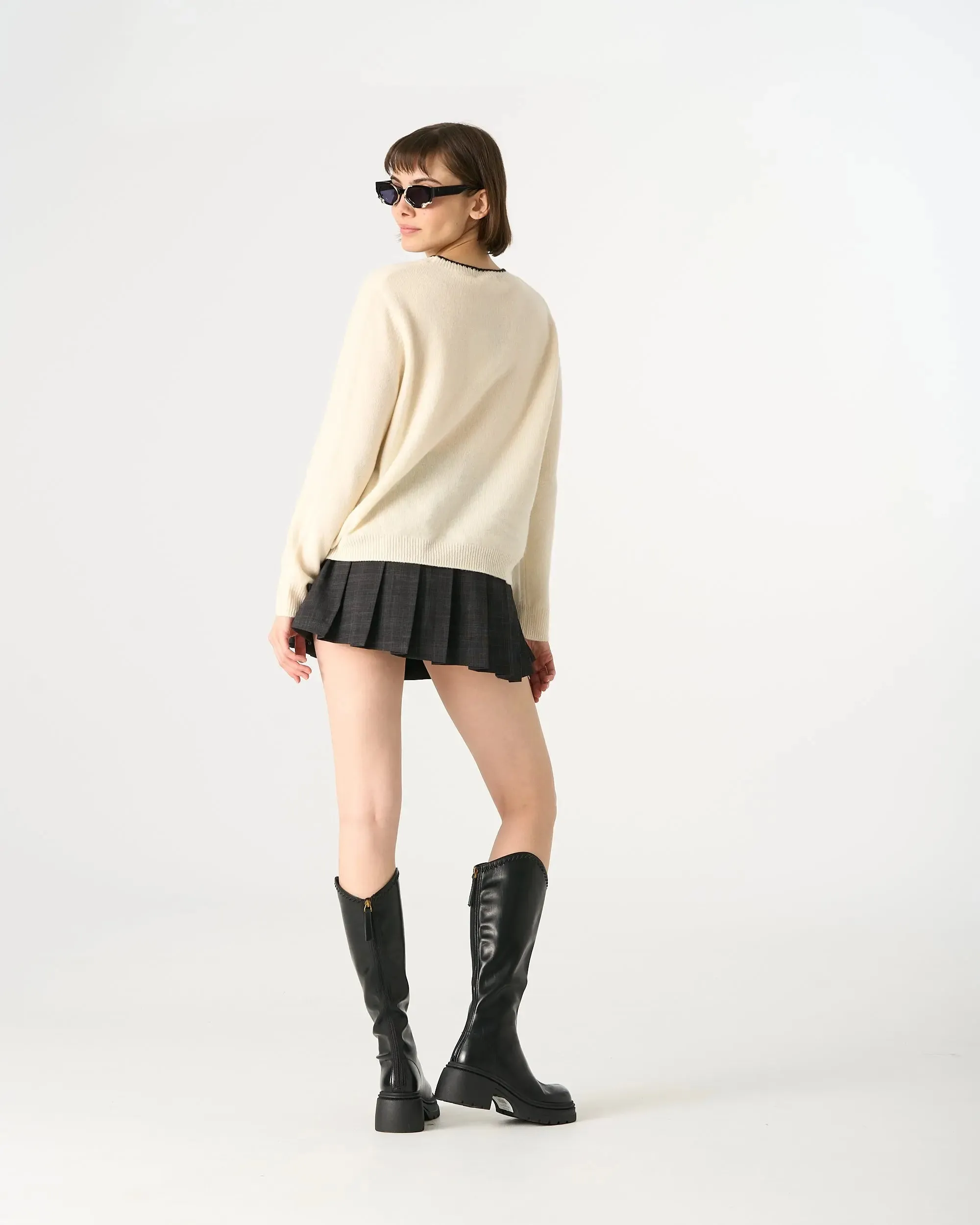 41093 Kitten Crewneck Wool Sweater sold by Mirra Masa product image thumbnail 5