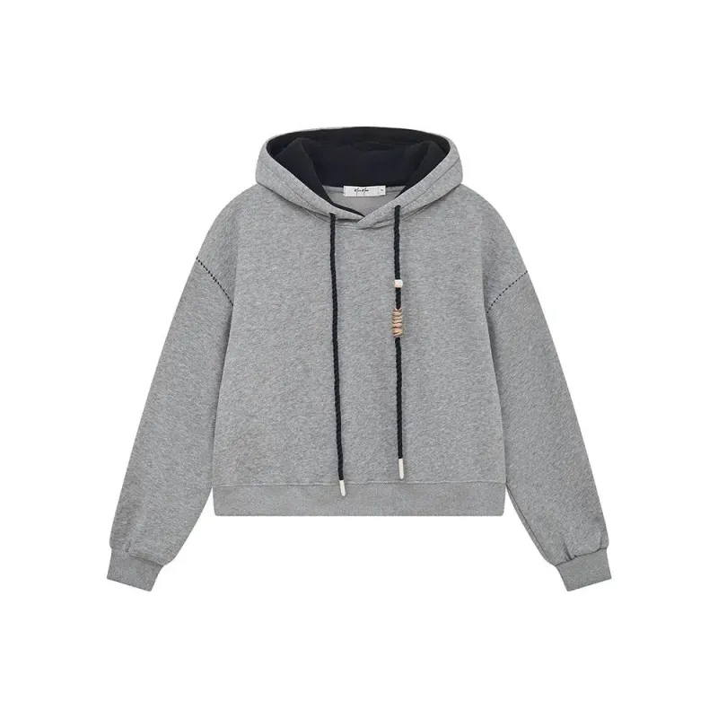 44005 Fleece Lined Drawstring Hoodie sold by Mirra Masa
