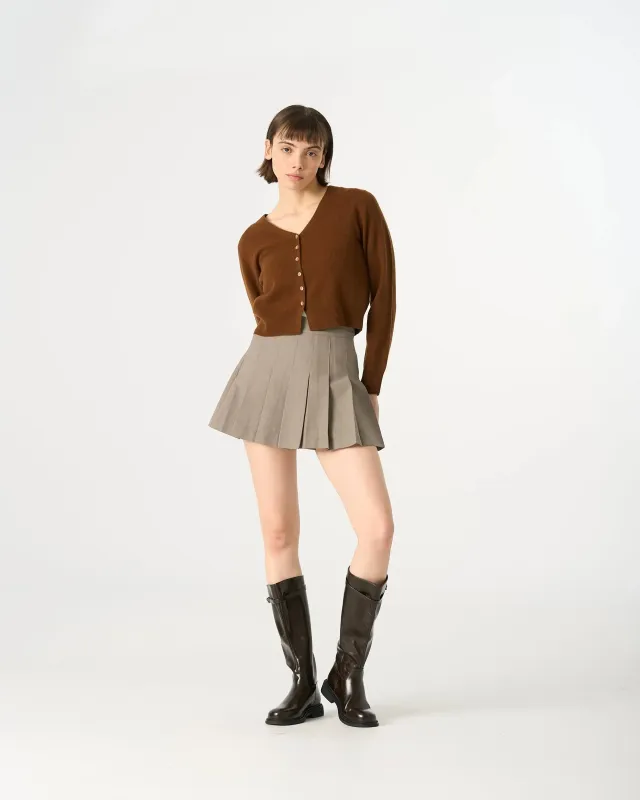 31309 V-Neck Wool Cardigan sold by Mirra Masa