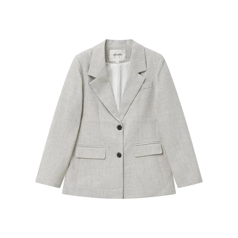 34483 Structured Linen Blend Blazer sold by Mirra Masa