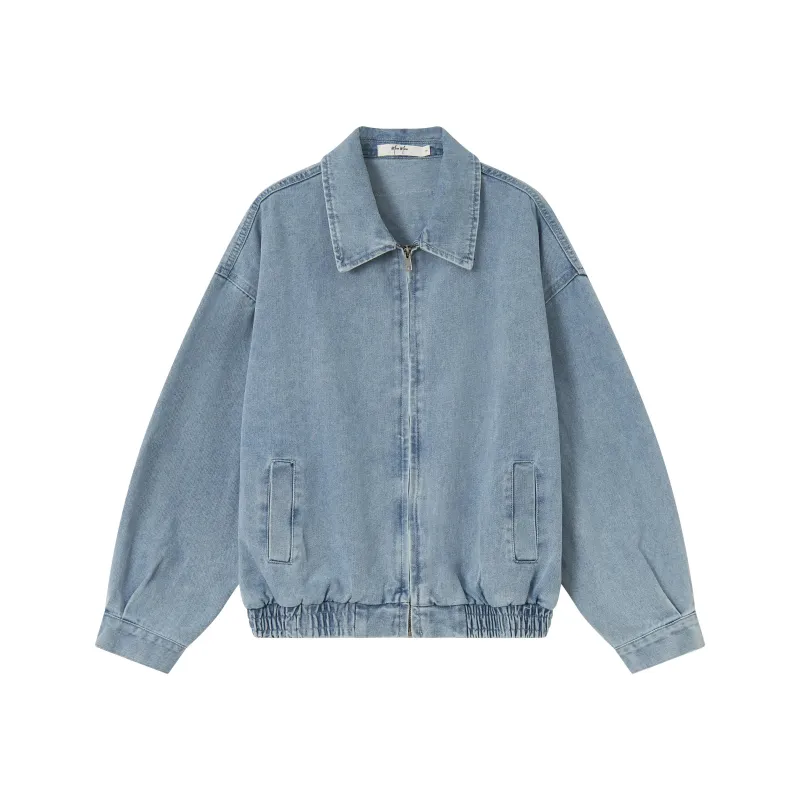 31979 Dropped Shoulder Denim Jacket sold by Mirra Masa