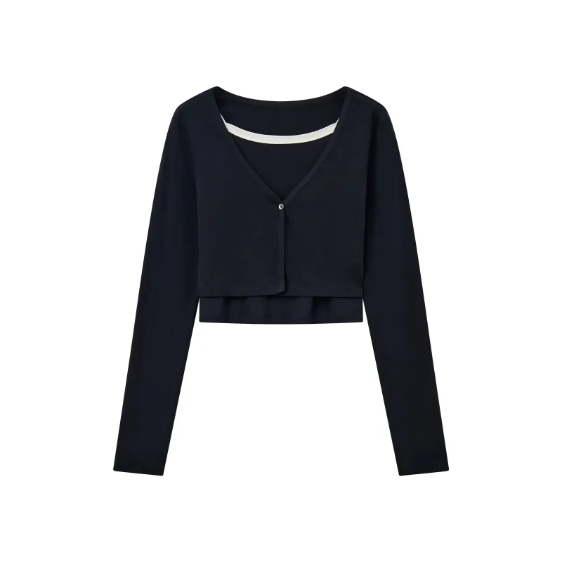 31234 Knit Two-Piece Top sold by Mirra Masa