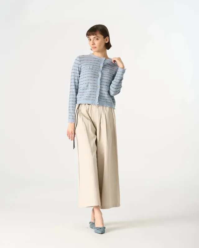 31821 Frayed Layered Cardigan sold by Mirra Masa