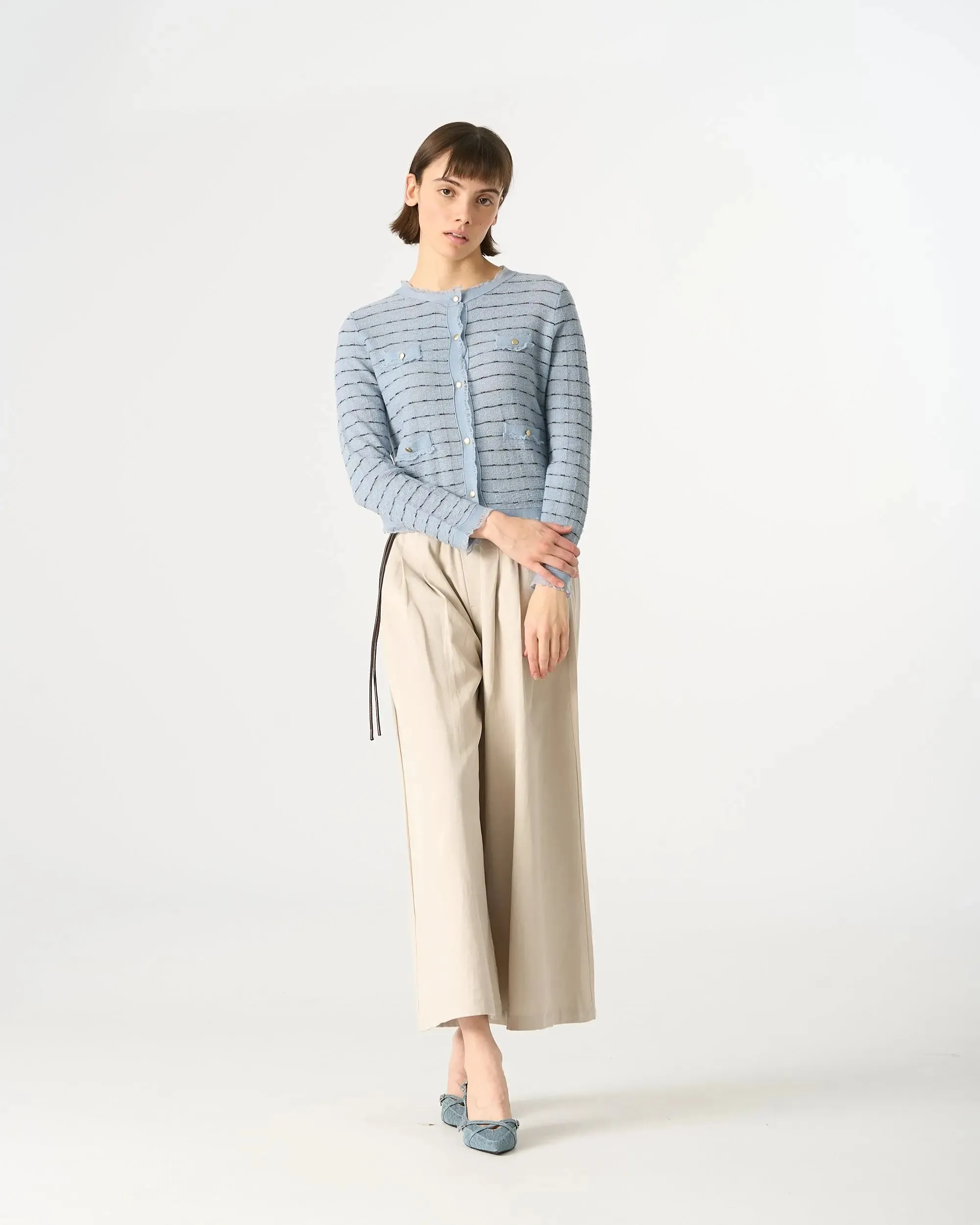 31821 Frayed Layered Cardigan sold by Mirra Masa product image thumbnail 4