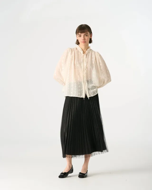 31241 Laced Overshirt sold by Mirra Masa