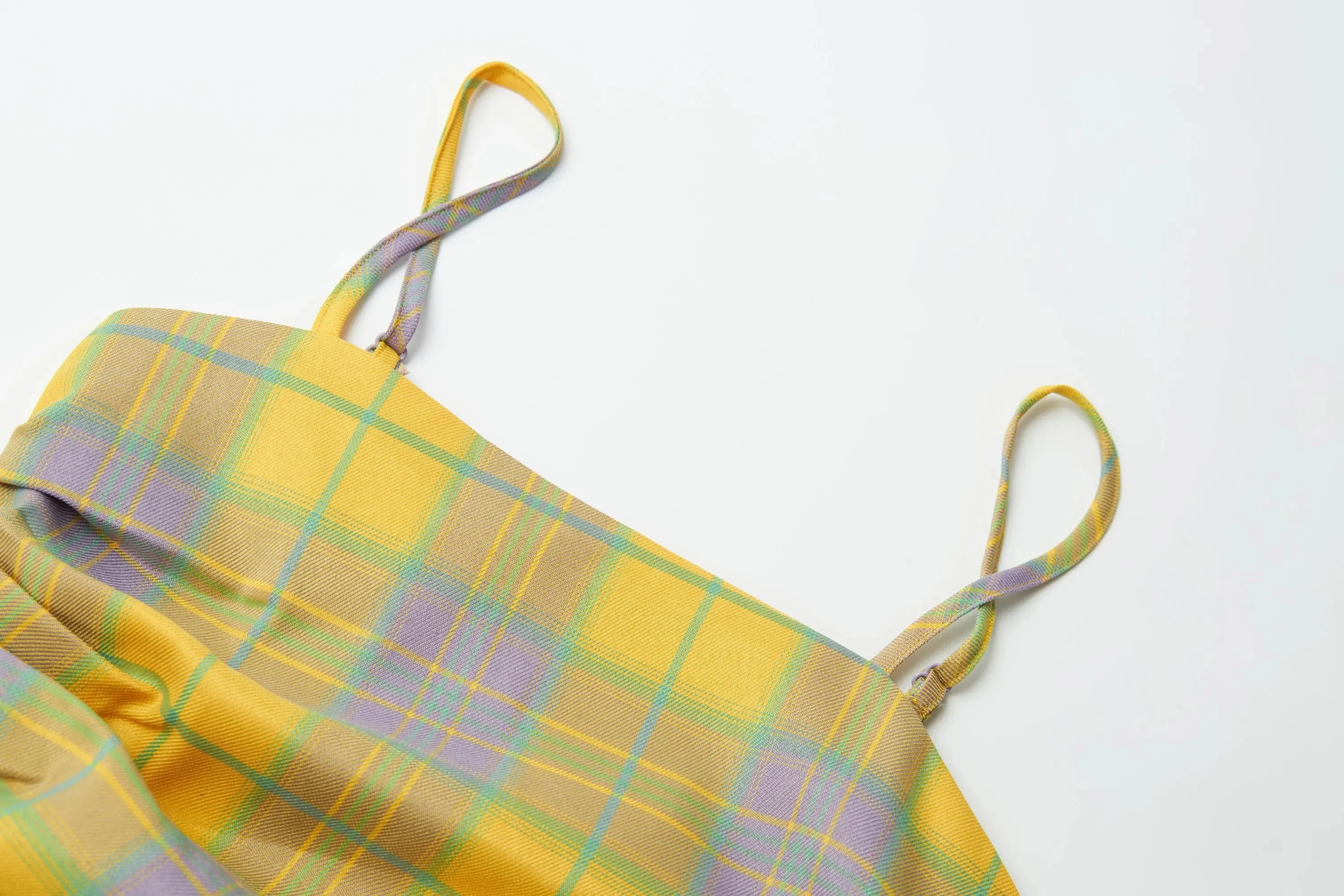 21012 Checkered Slip Top sold by Mirra Masa product image thumbnail 3