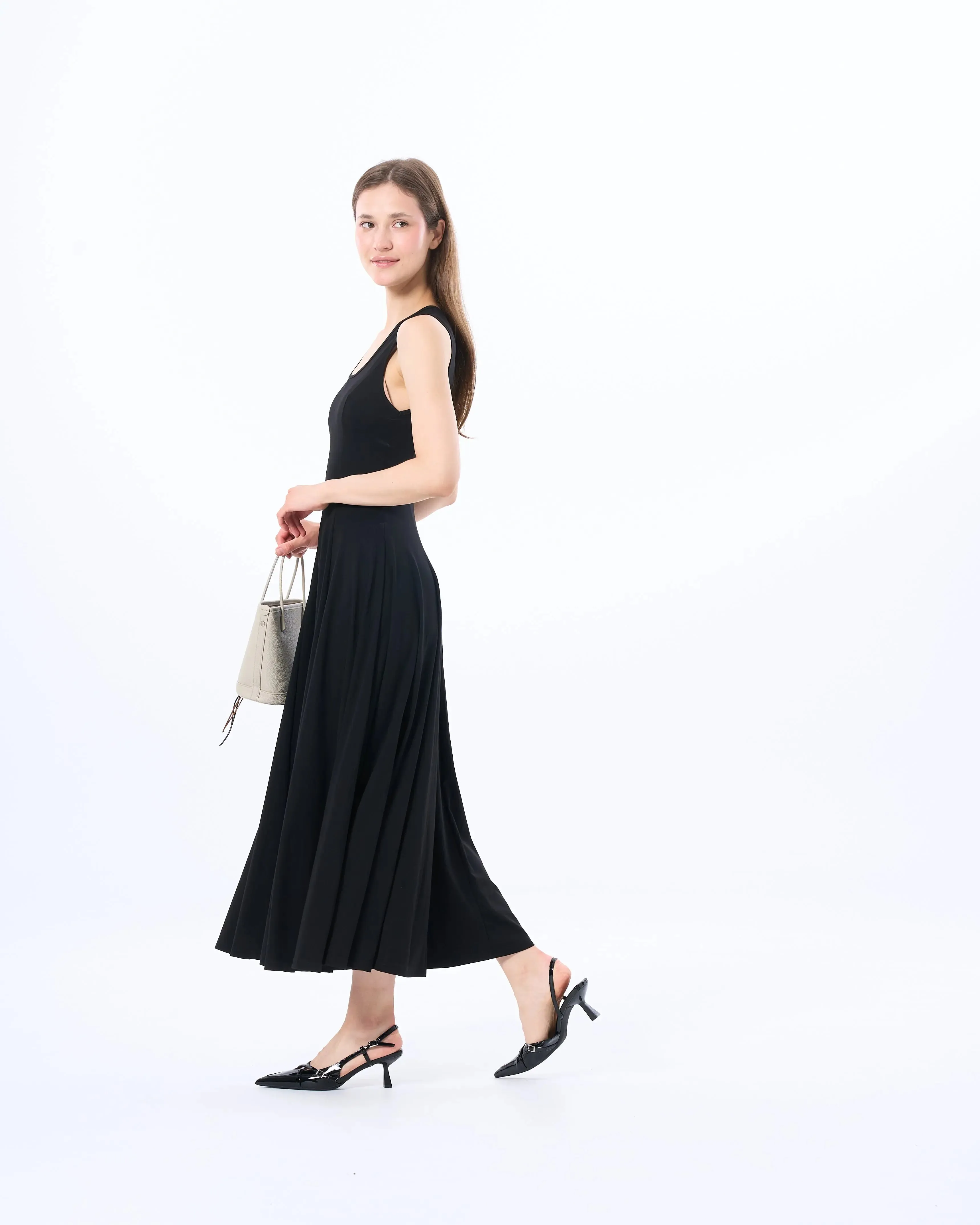 SK3Y7M6 Scoop Neck A-Line Dress sold by Mirra Masa product image thumbnail 2