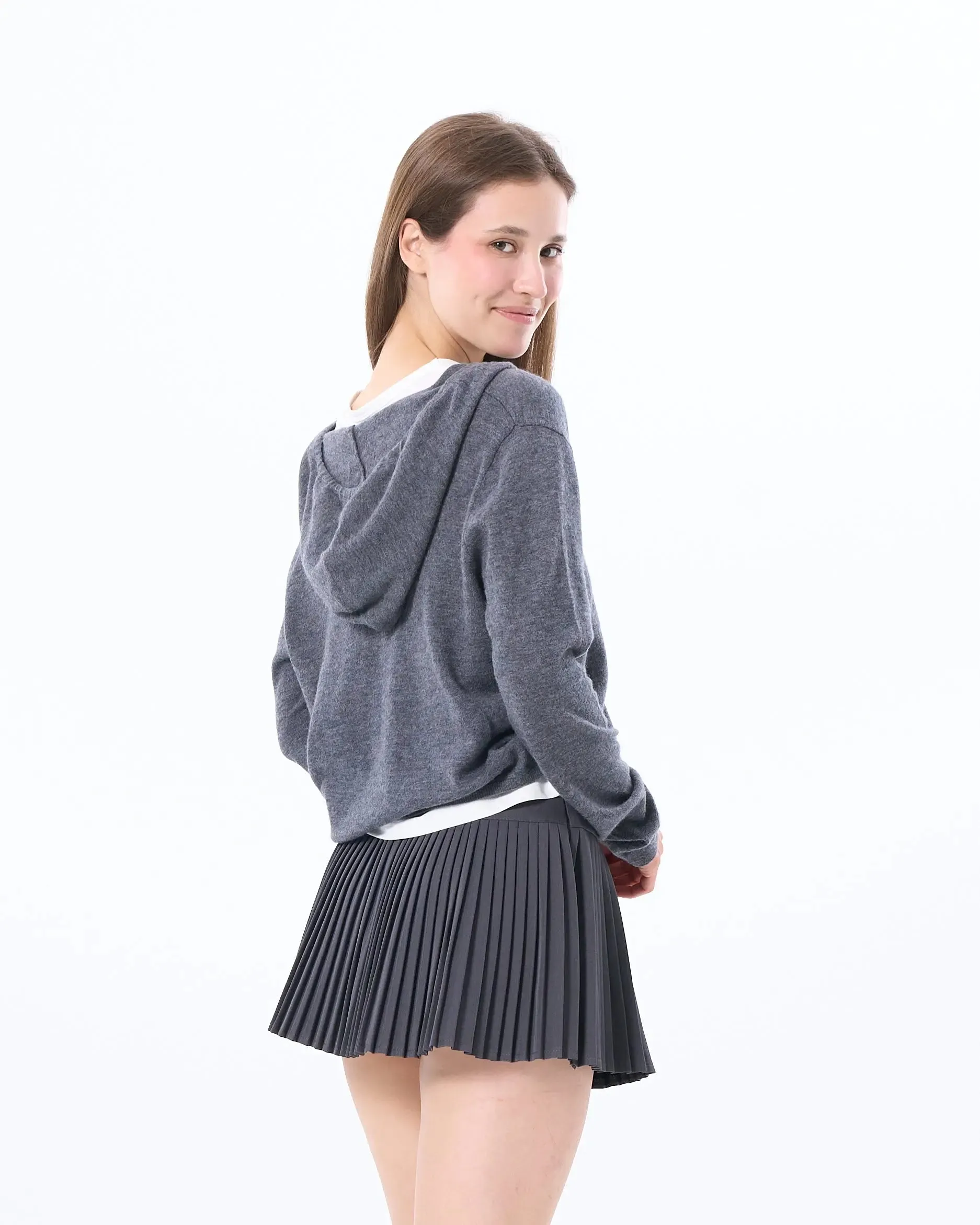 SKT1N3M6 Pleated Mini Skirt sold by Mirra Masa product image thumbnail 2