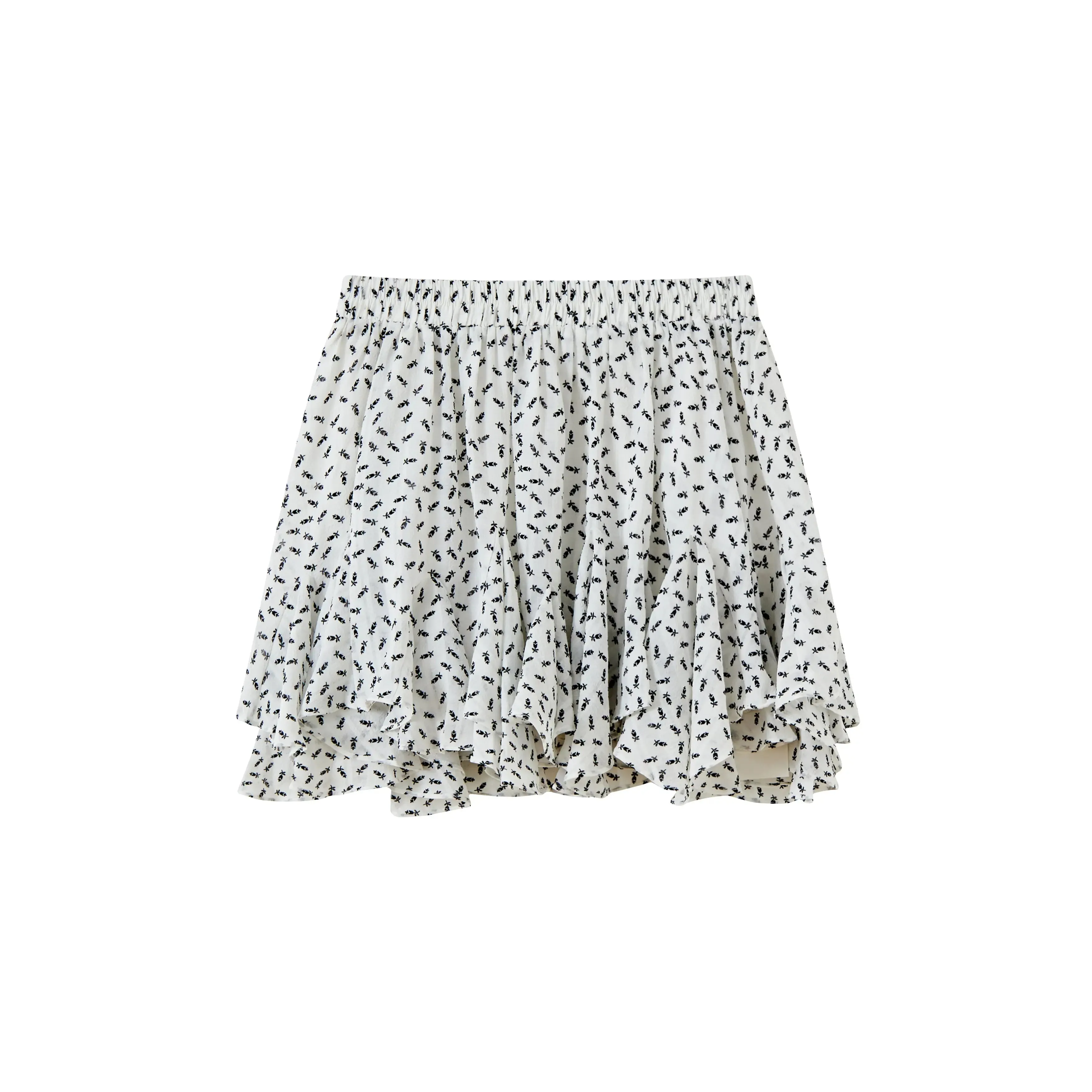 SK03OM6 Ruffled Short Skirt sold by Mirra Masa product image thumbnail 4