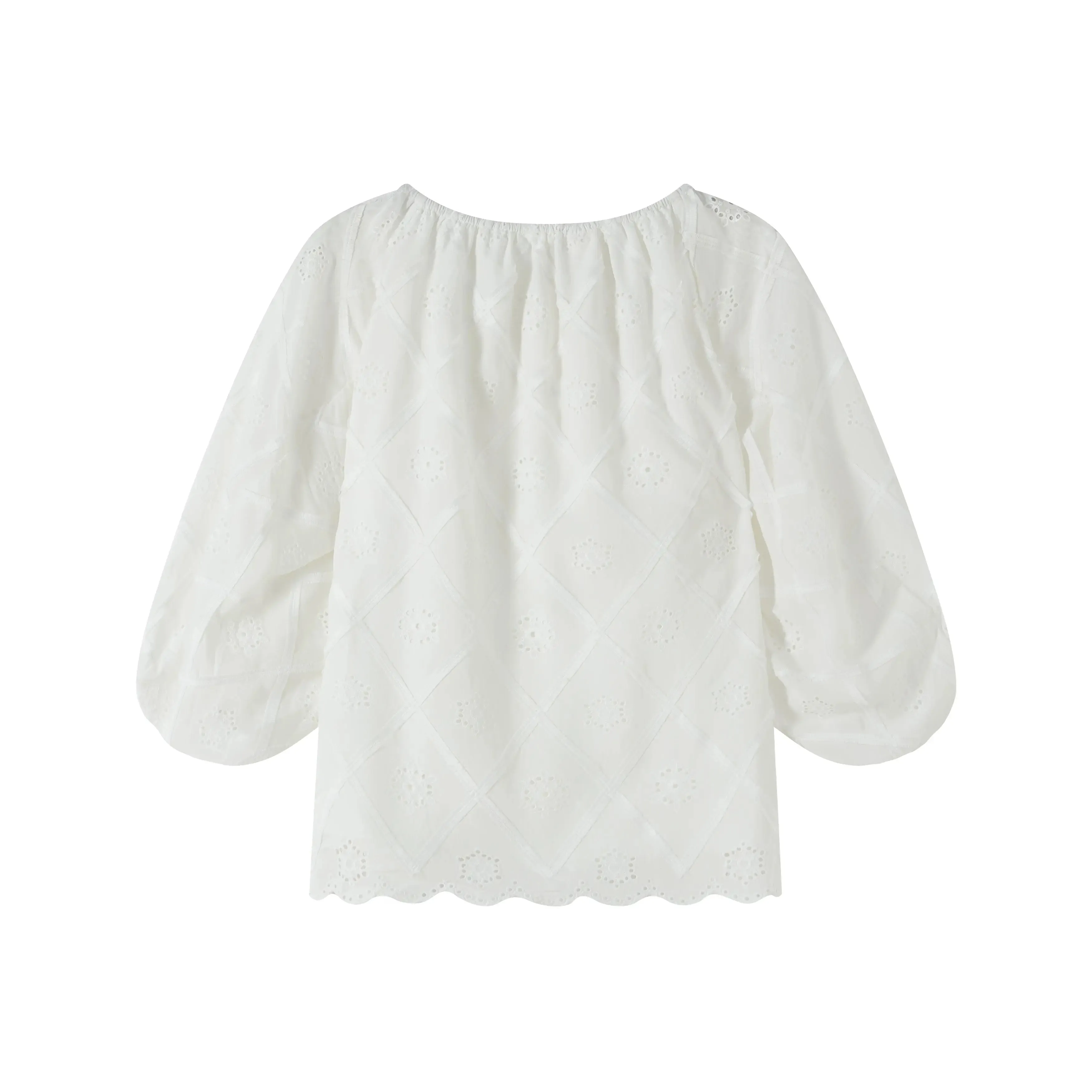 OS6L0M6 Floral Laced Blouse sold by Mirra Masa product image thumbnail 5