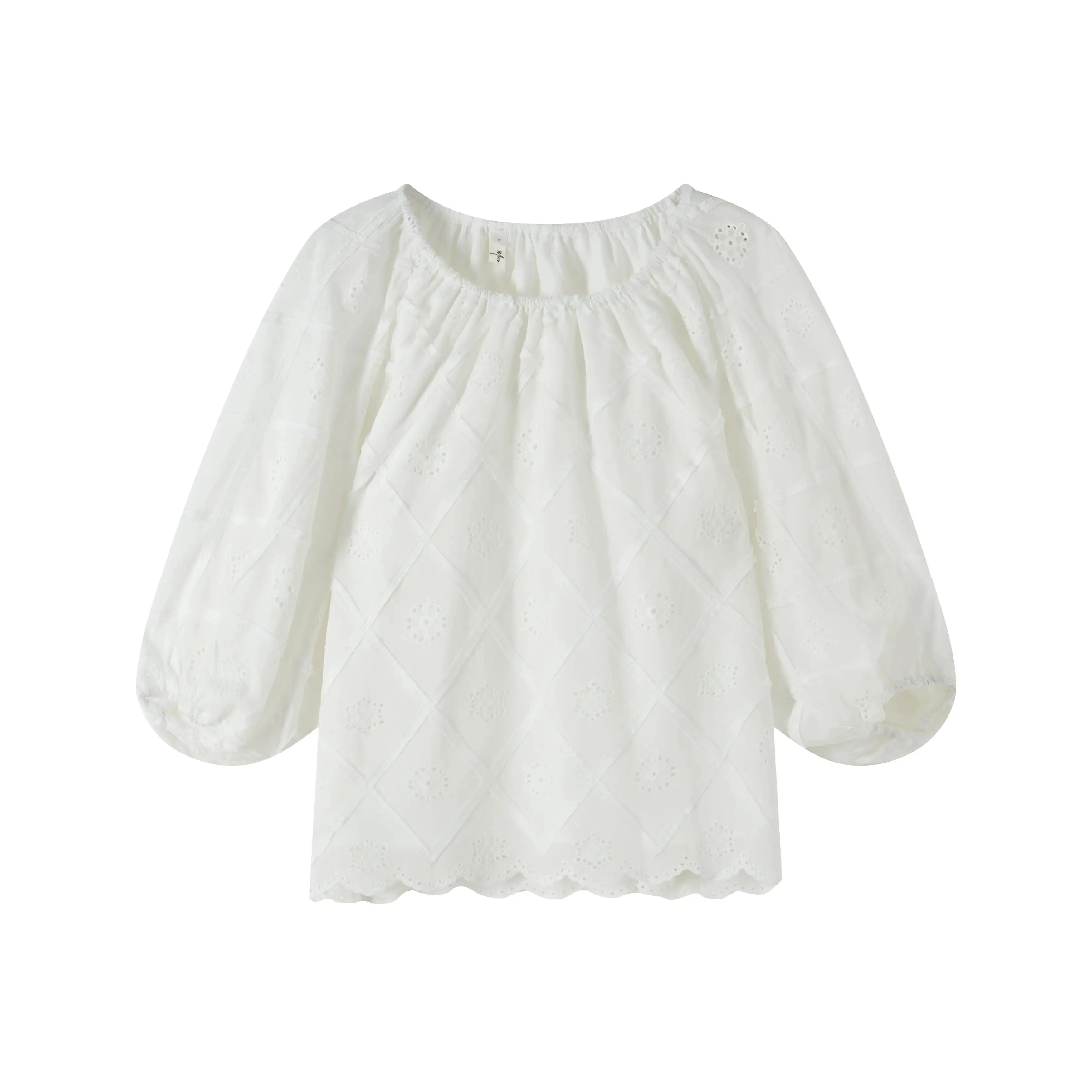 OS6L0M6 Floral Laced Blouse sold by Mirra Masa product image thumbnail 4