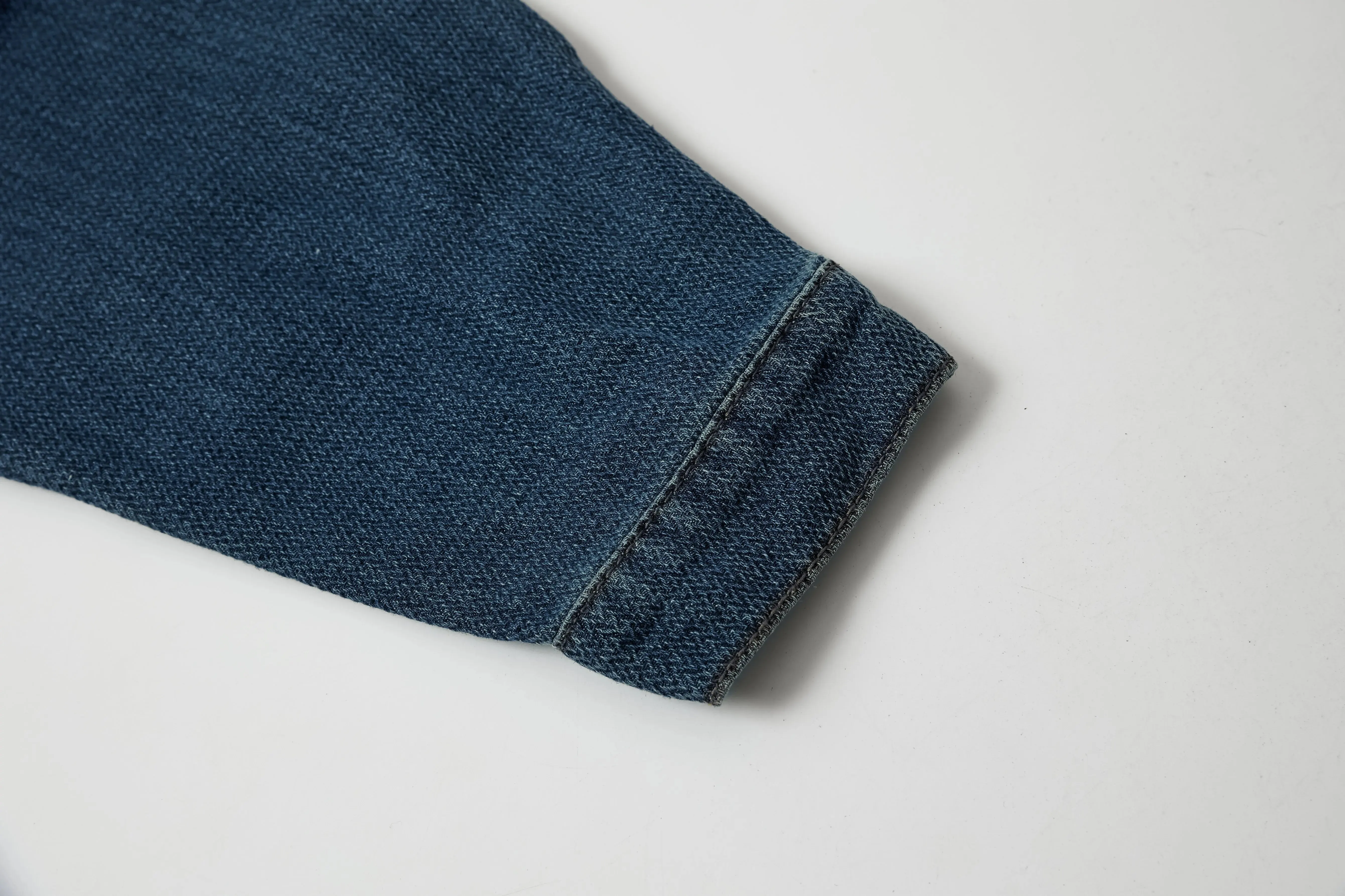 CTH47S6 Two-Tone Denim Jacket sold by Mirra Masa product image thumbnail 4