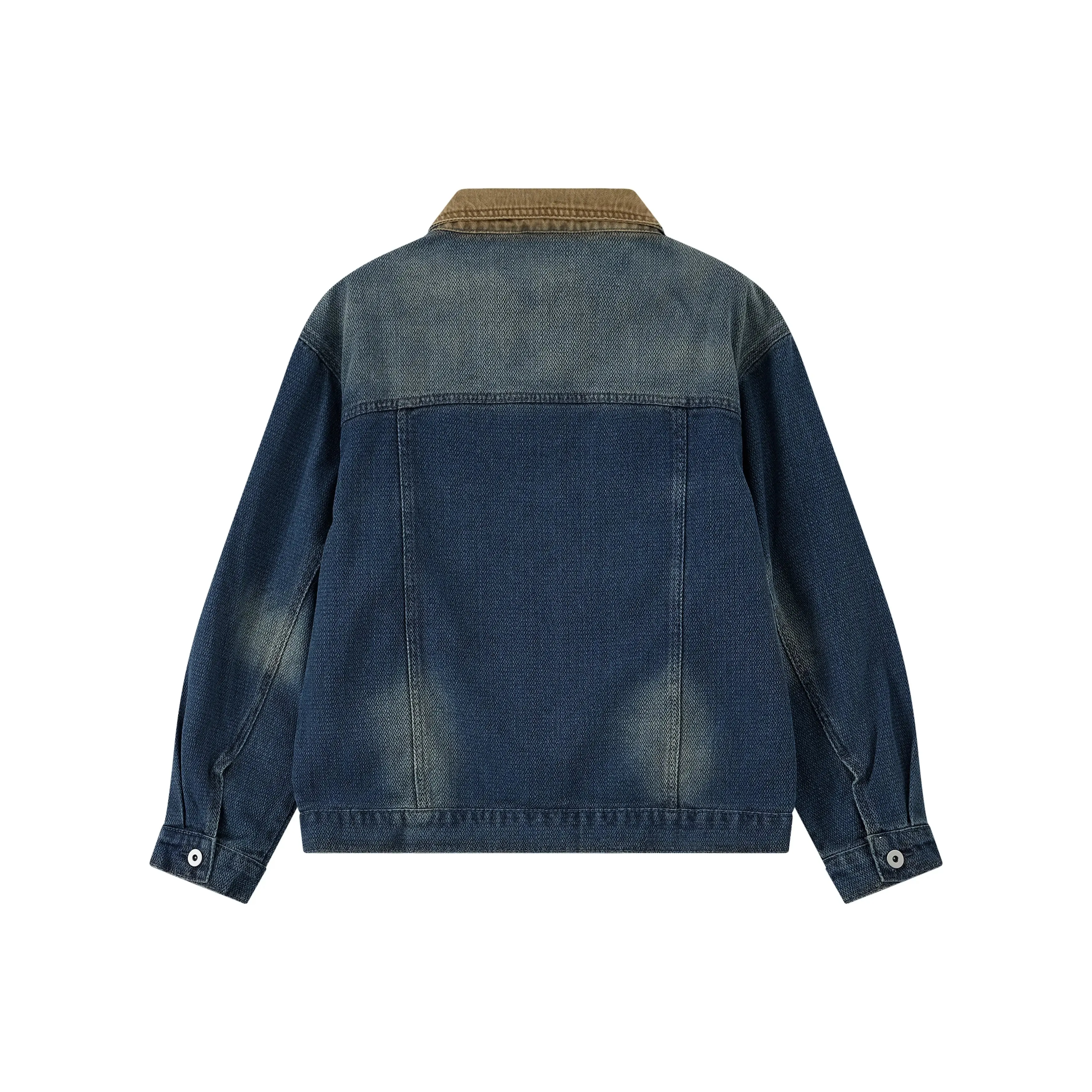 CTH47S6 Two-Tone Denim Jacket sold by Mirra Masa product image thumbnail 2