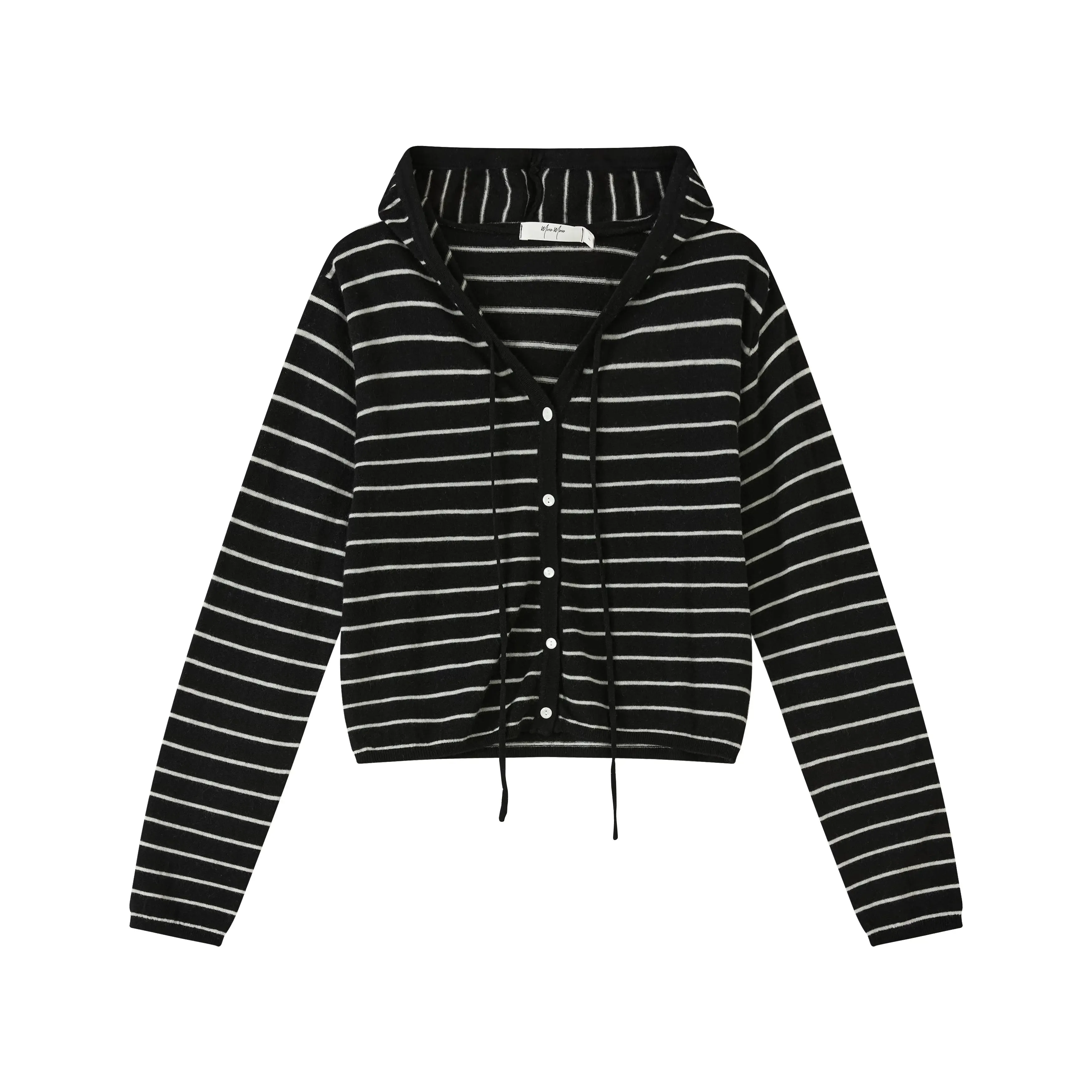 HD6I5S6 Wool Blend Sheer Hoodie sold by Mirra Masa product image thumbnail 4