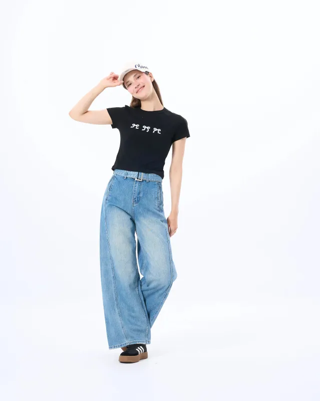 5205C Cropped T-Shirt sold by Mirra Masa