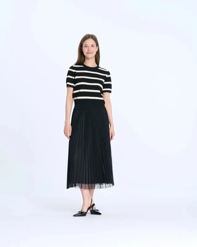 25175 Basic Stripe T-Shirt made by Mirra Masa