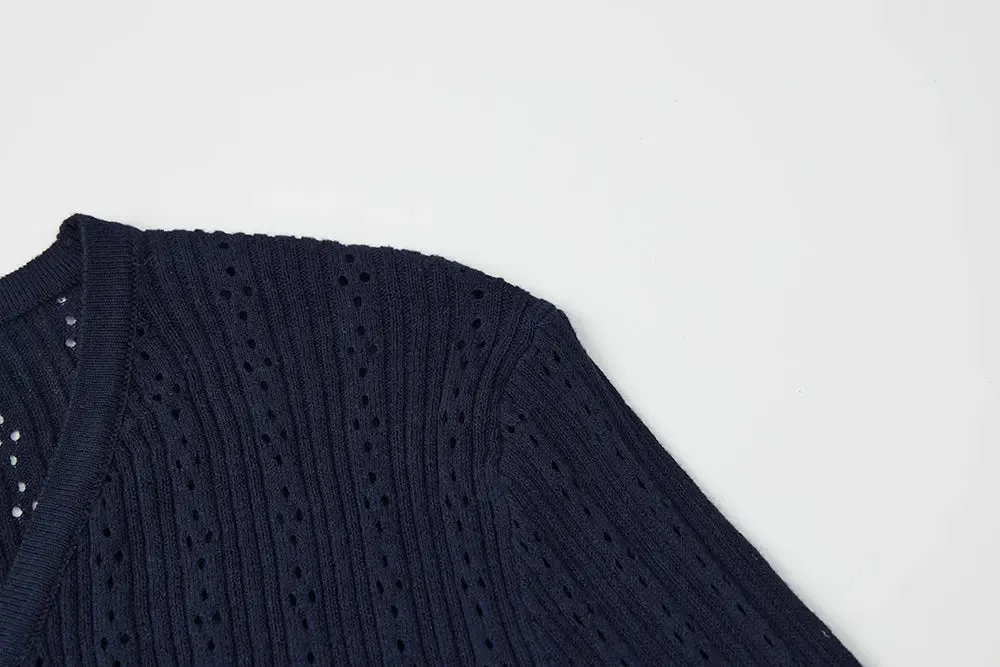 11649 Pointelle Knit Cardigan sold by Mirra Masa product image thumbnail 4