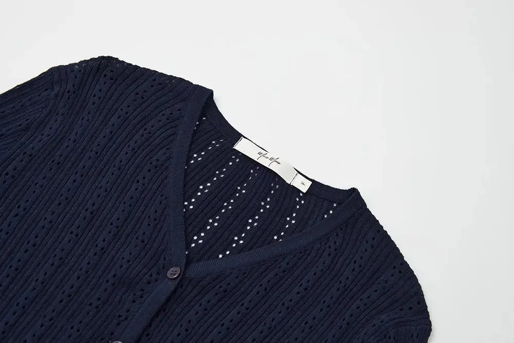 11649 Pointelle Knit Cardigan sold by Mirra Masa product image thumbnail 3