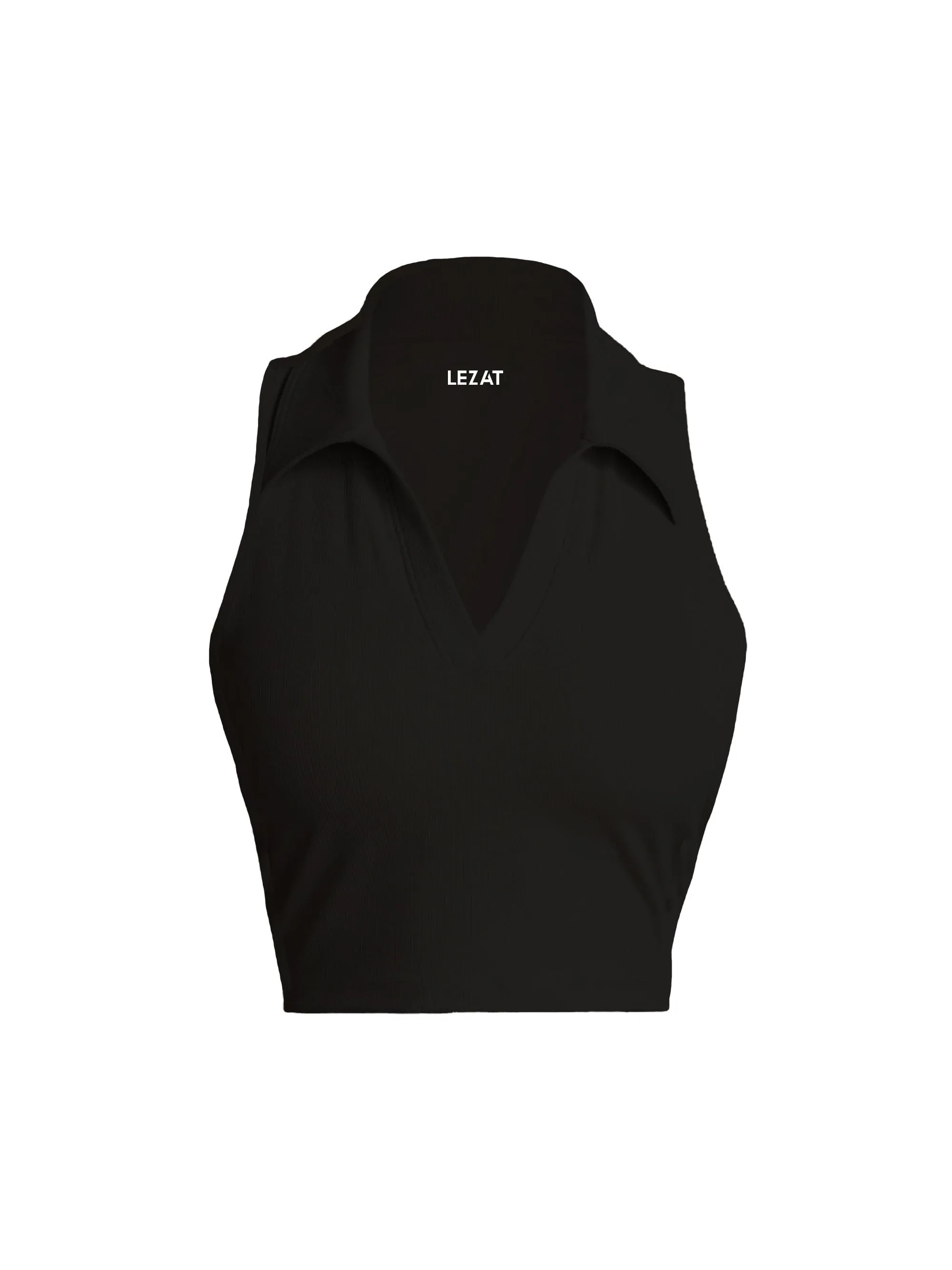 Dylan Organic Cotton Crop Polo Tank sold by Lezat