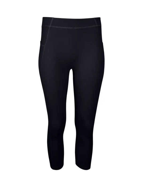 Mae Organic Cotton High Waisted Capri Legging sold by Lezat