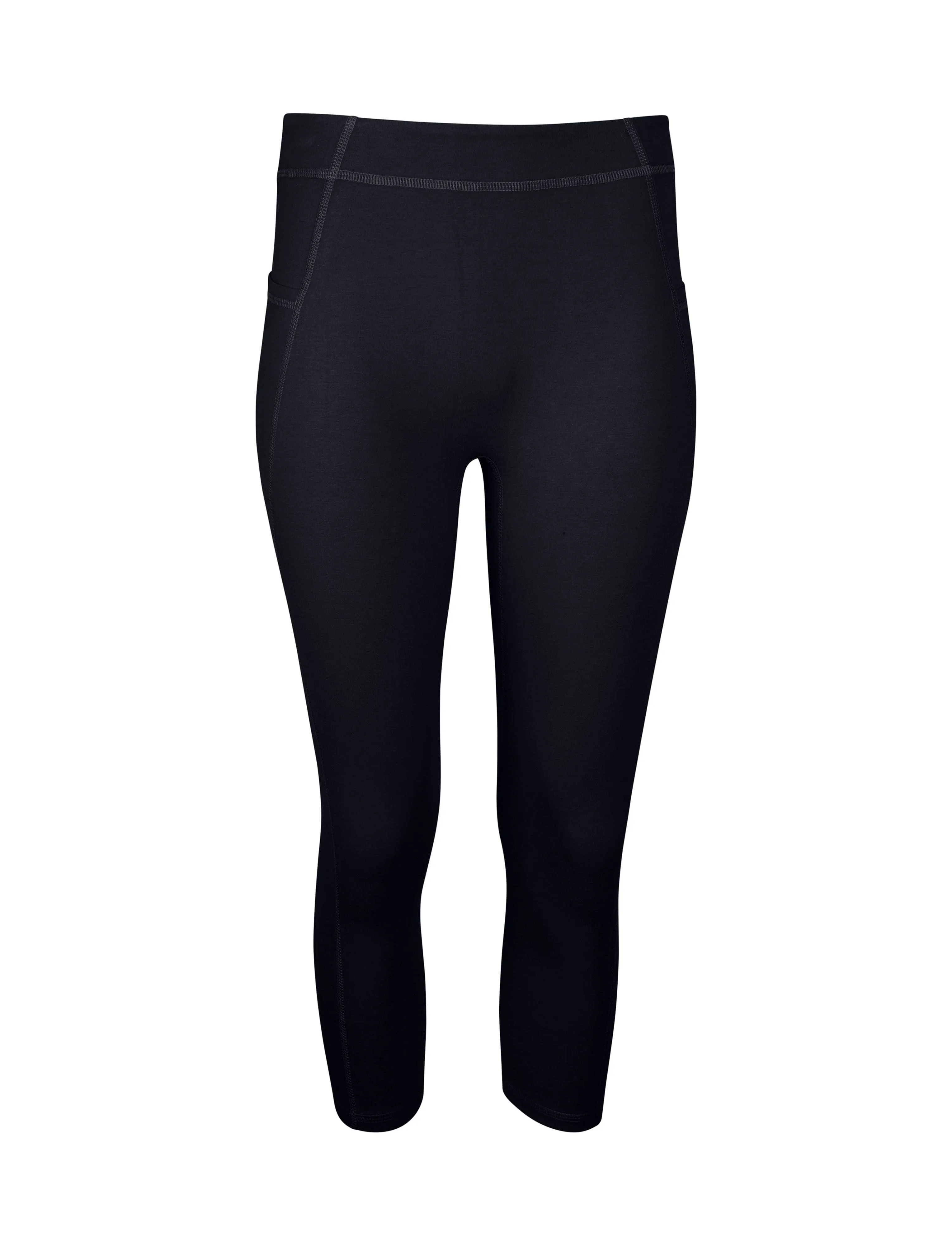 Mae Organic Cotton High Waisted Capri Legging sold by Lezat