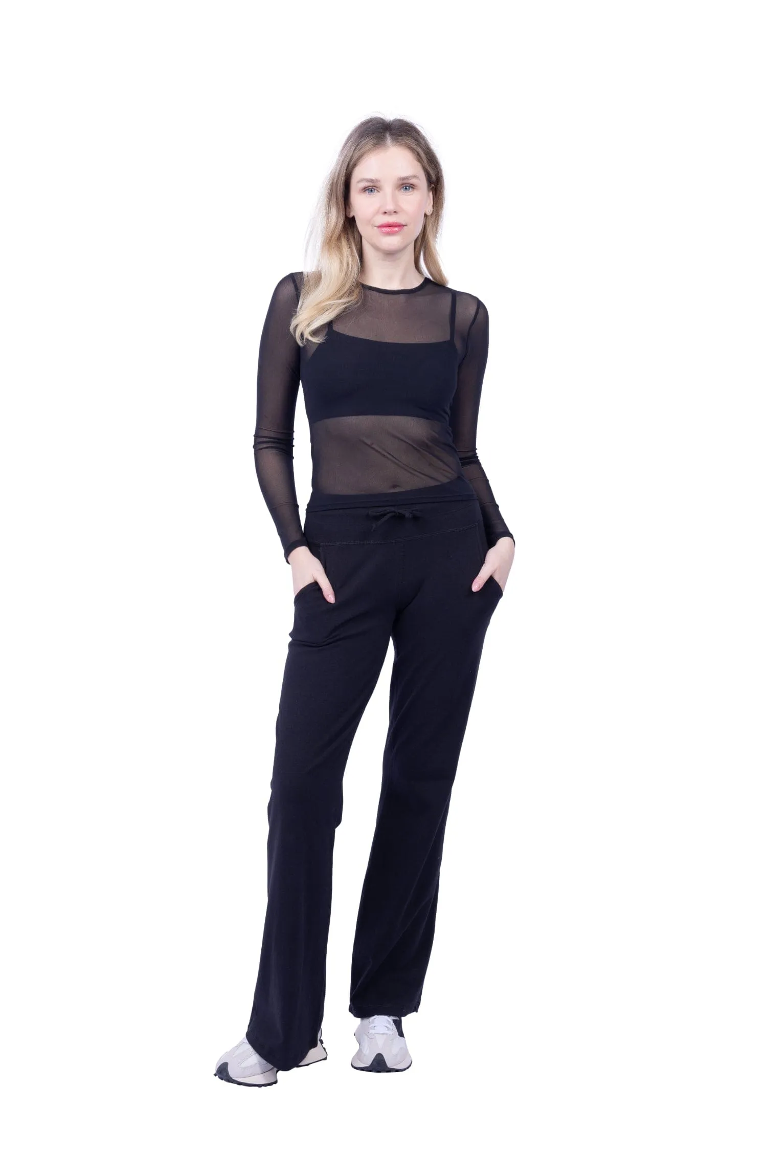 Taylor Organic Cotton Wide Leg Pocketed Pant sold by Lezat product image thumbnail 3