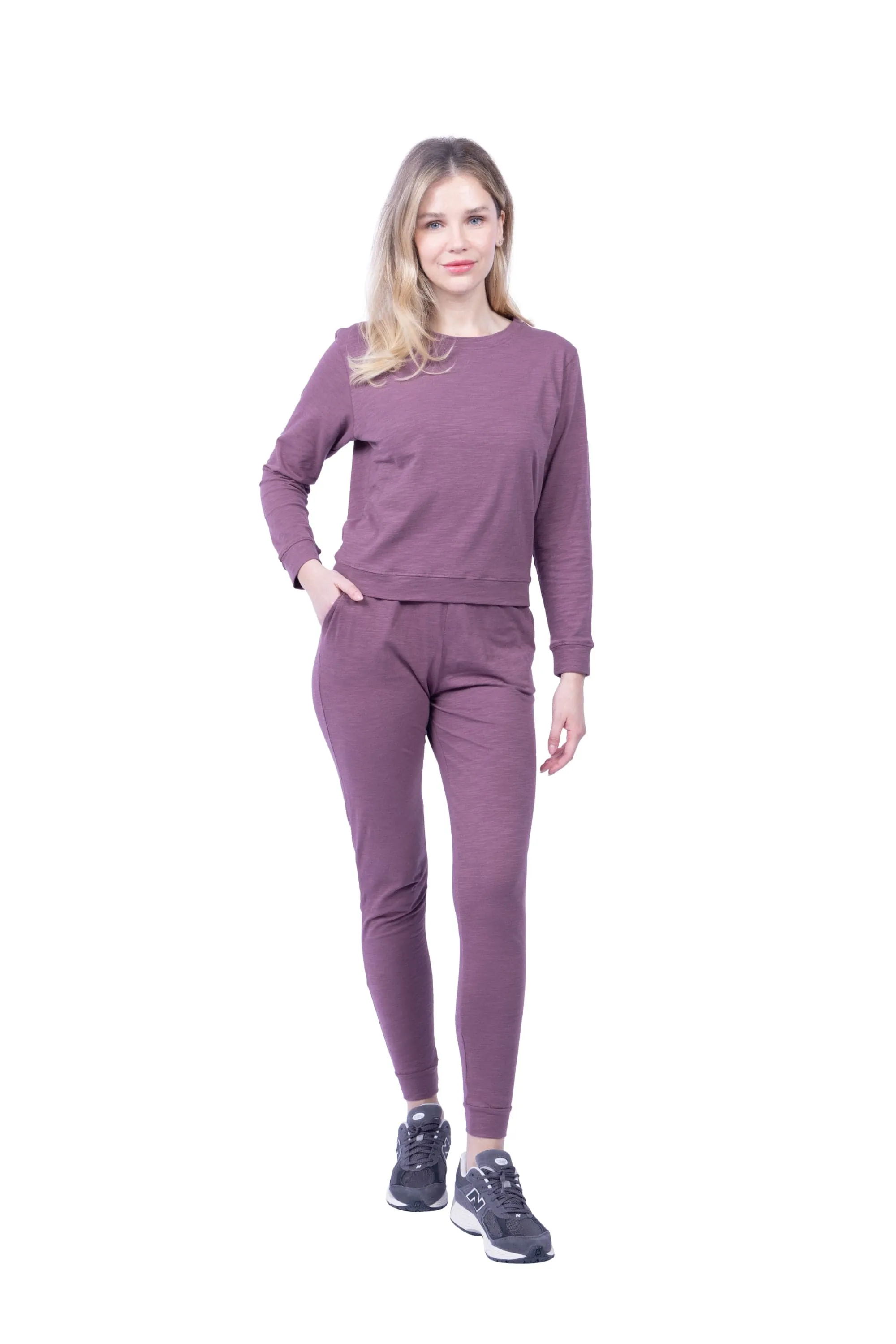 Tegan Organic Cotton Long Sleeve Pullover sold by Lezat product image thumbnail 4