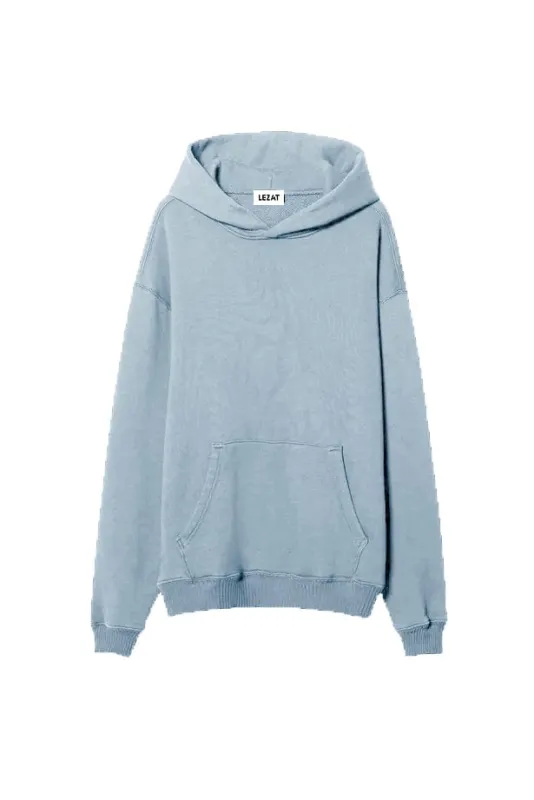 Juno Organic Cotton Oversized Heavyweight Hoodie Sweatshirt sold by Lezat