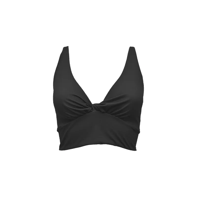 Ada Organic Cotton Twist Around Sports Bra sold by Lezat