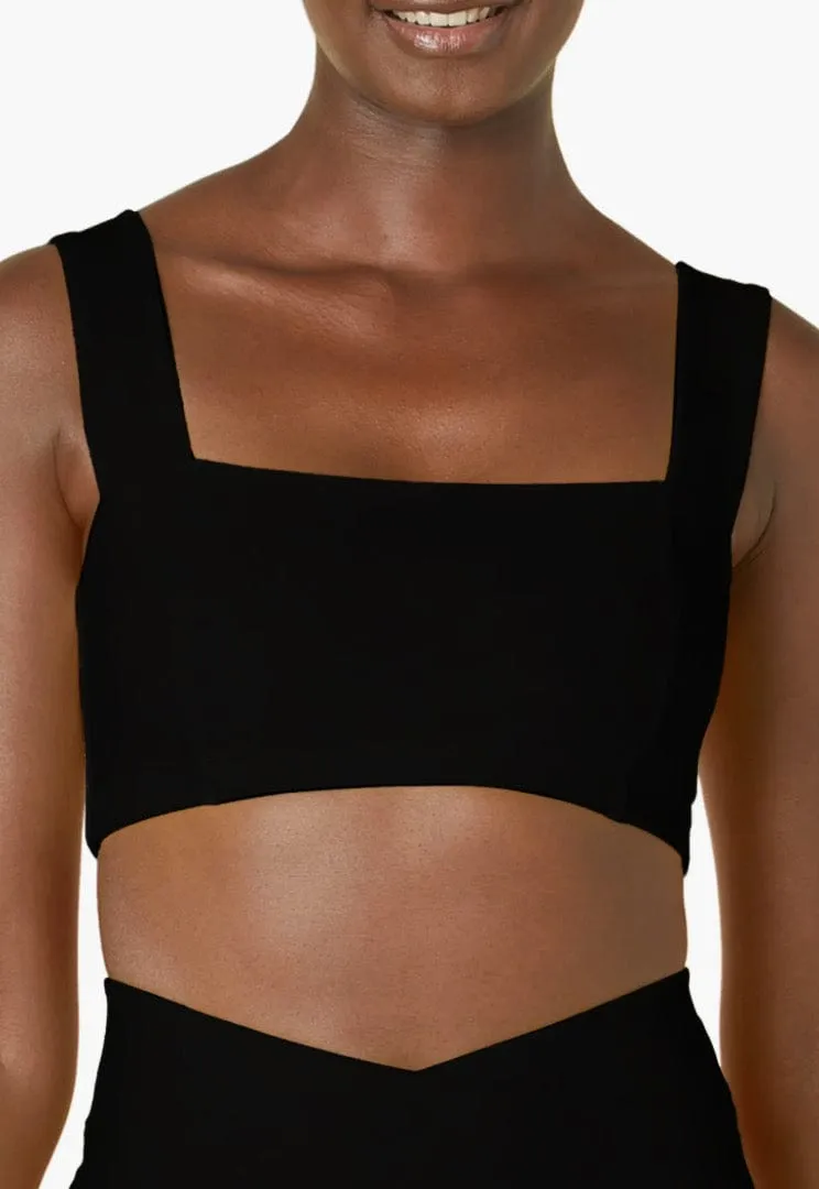 Square Neck Organic Cotton Sports Bra sold by Lezat product image thumbnail 5