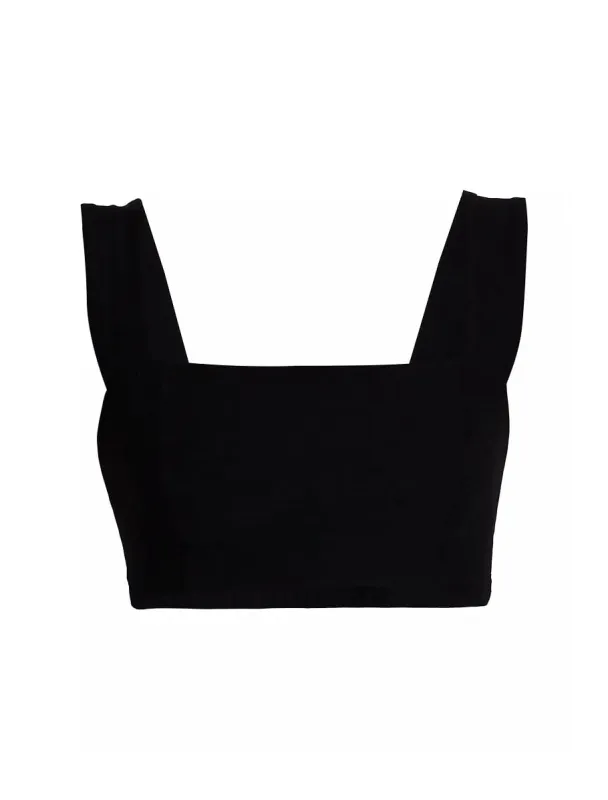Square Neck Organic Cotton Sports Bra sold by Lezat