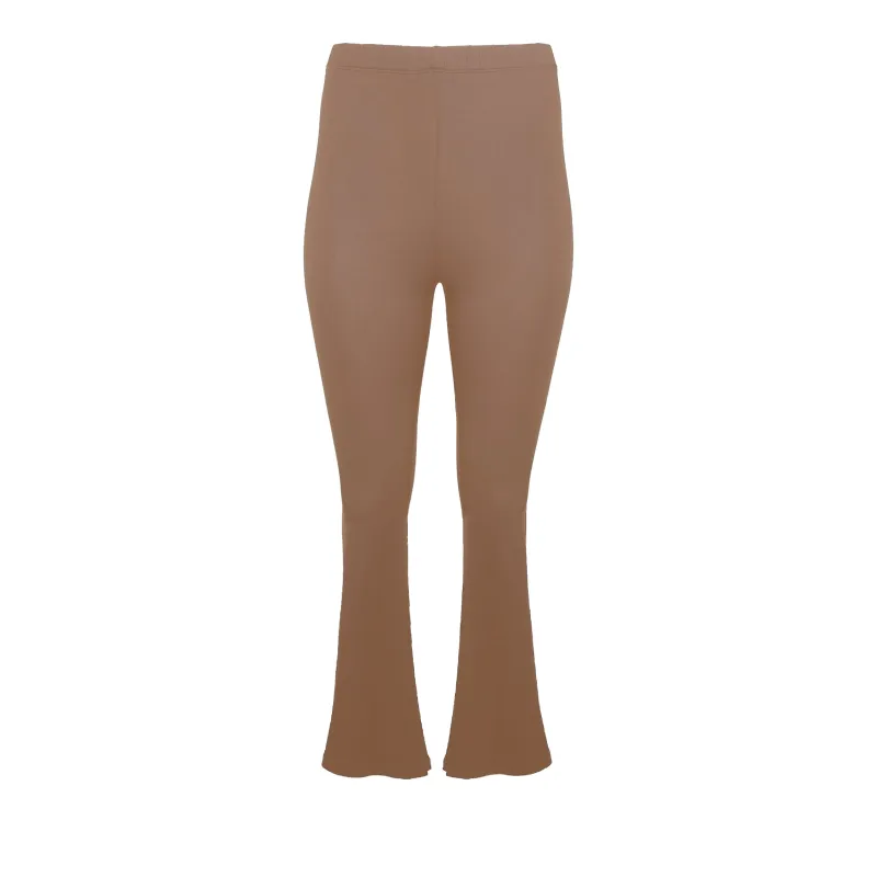 Sienna Modal Flare Pant - Pecan sold by Lezat