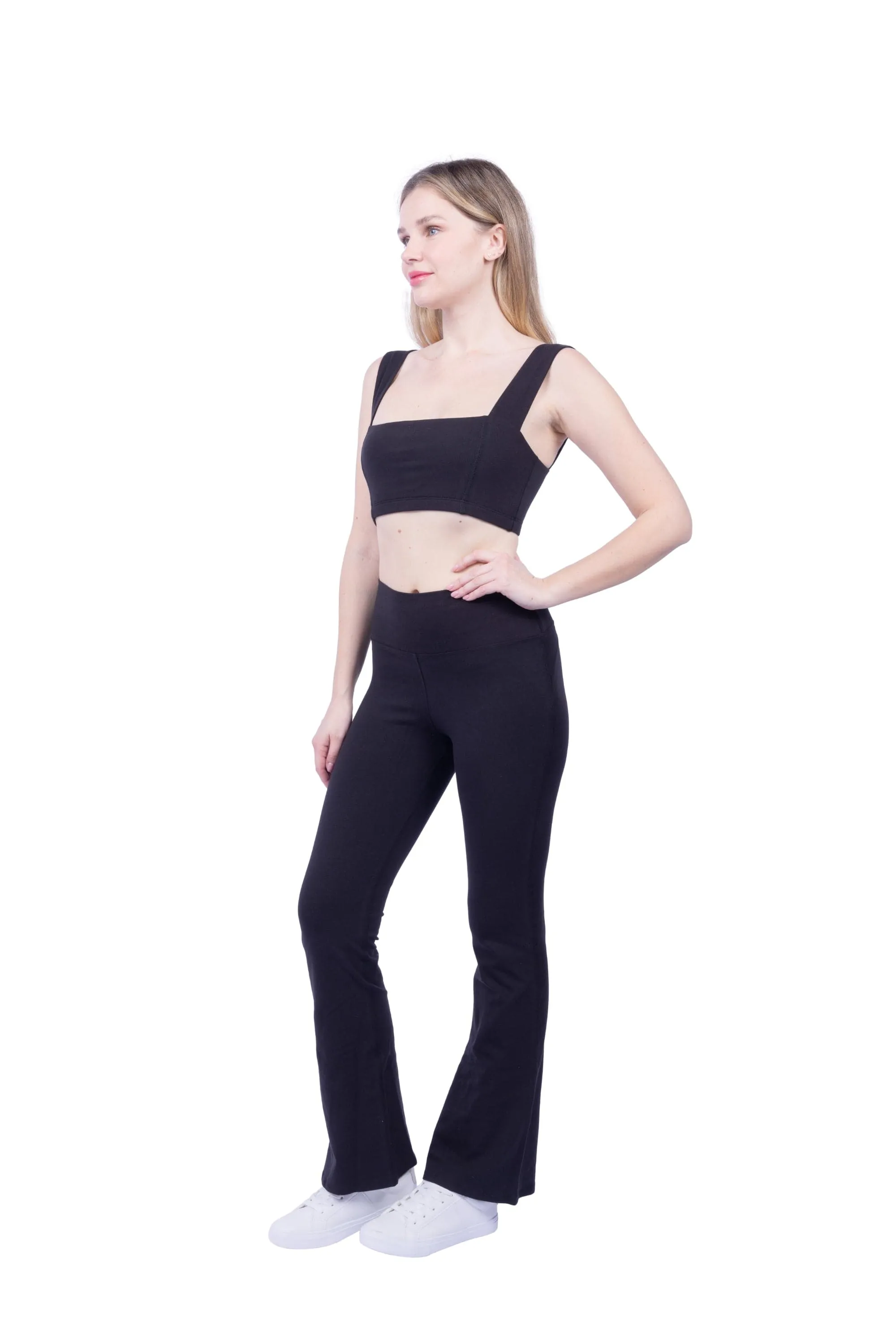 Vanna Organic Cotton Bootleg Flare Pant sold by Lezat product image thumbnail 3