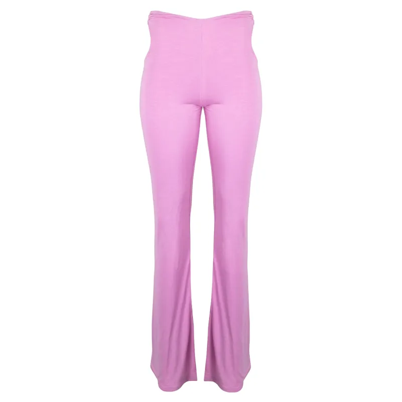 Runa Modal Side Cut-Out Pant - Orchid sold by Lezat