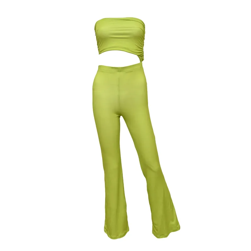 Sofia Modal Jumpsuit - Pear sold by Lezat