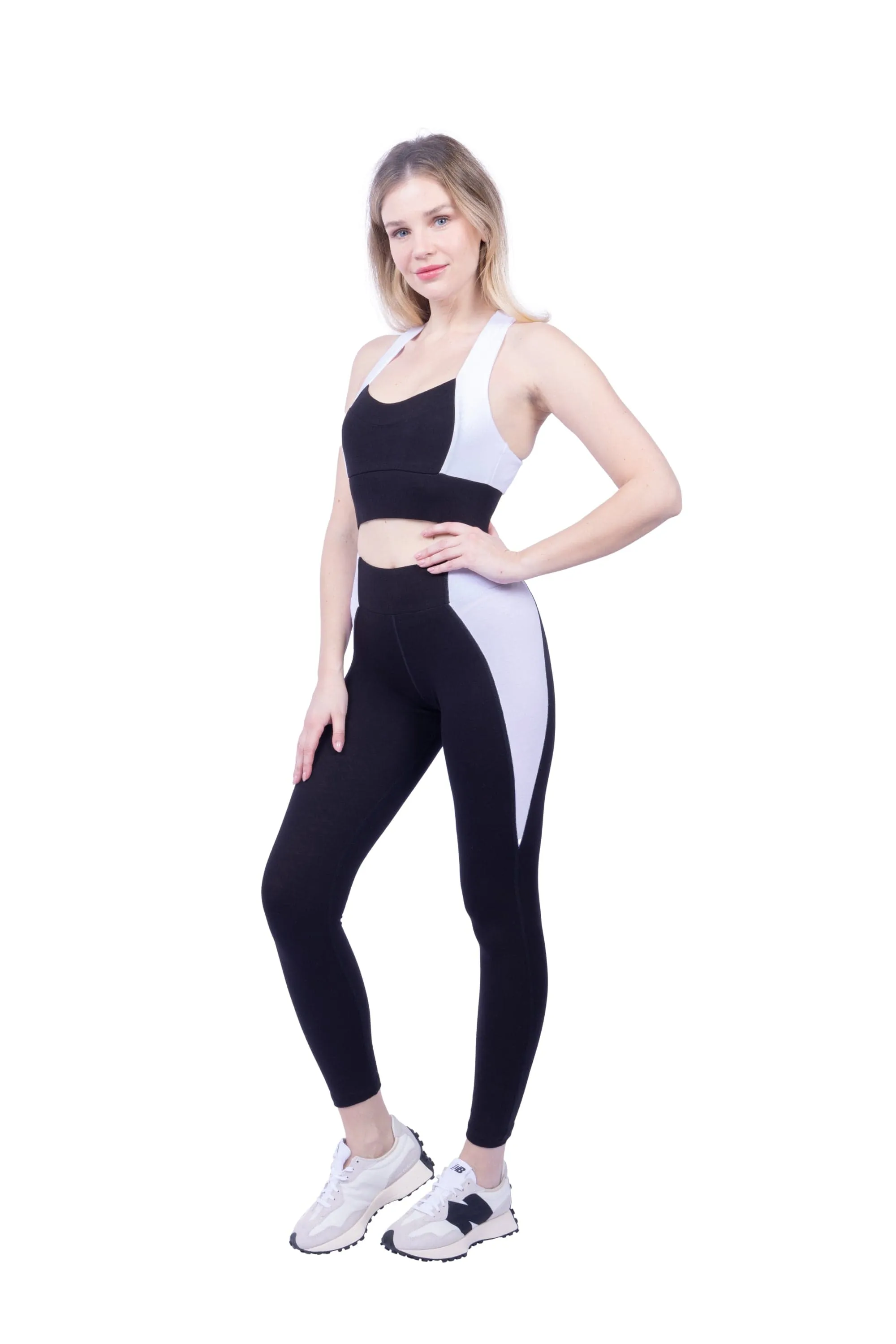 Neda Colorblock Organic Cotton Bra Top sold by Lezat product image thumbnail 4