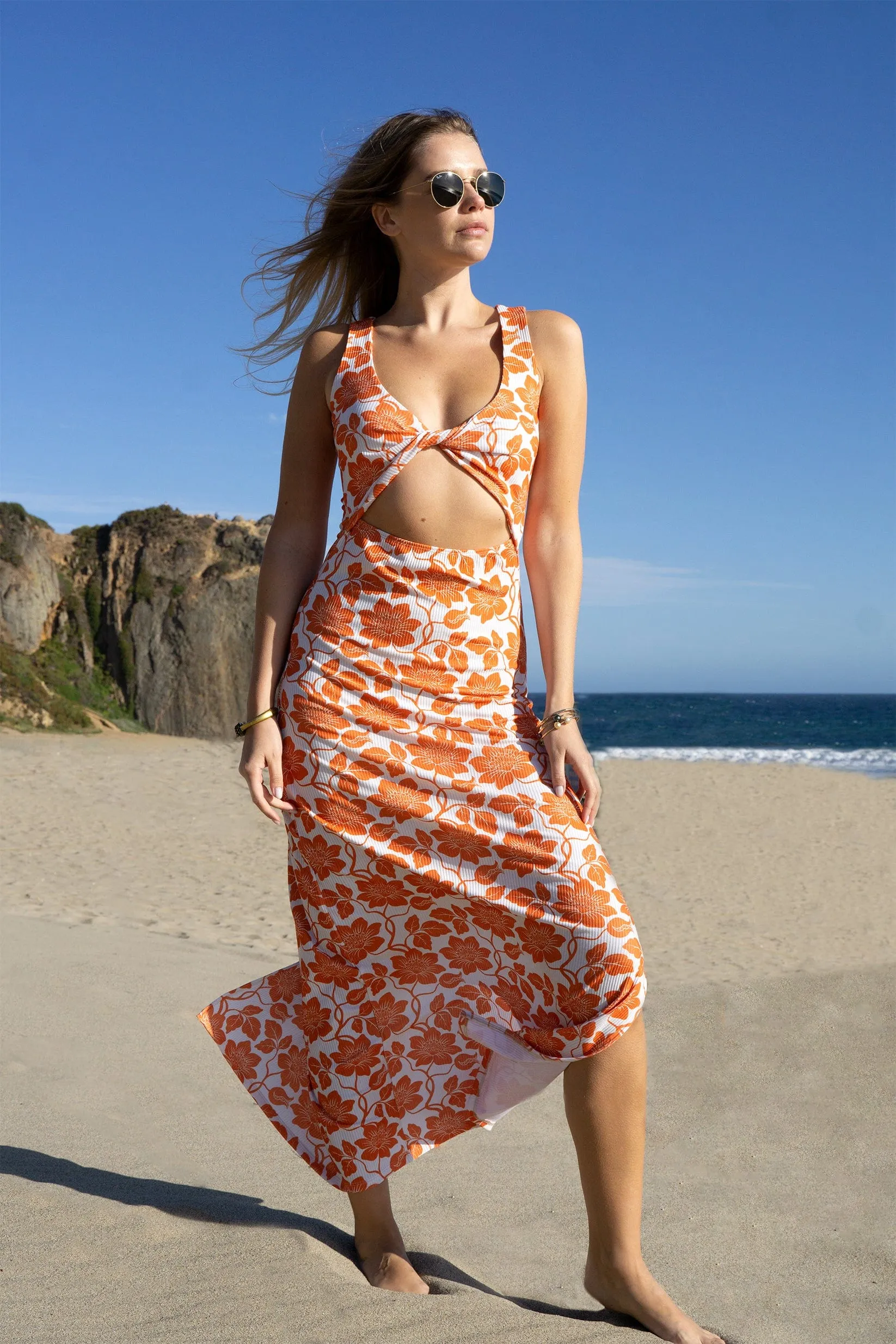 Krista Twist Dress - Ginger Jar sold by Lezat product image thumbnail 5