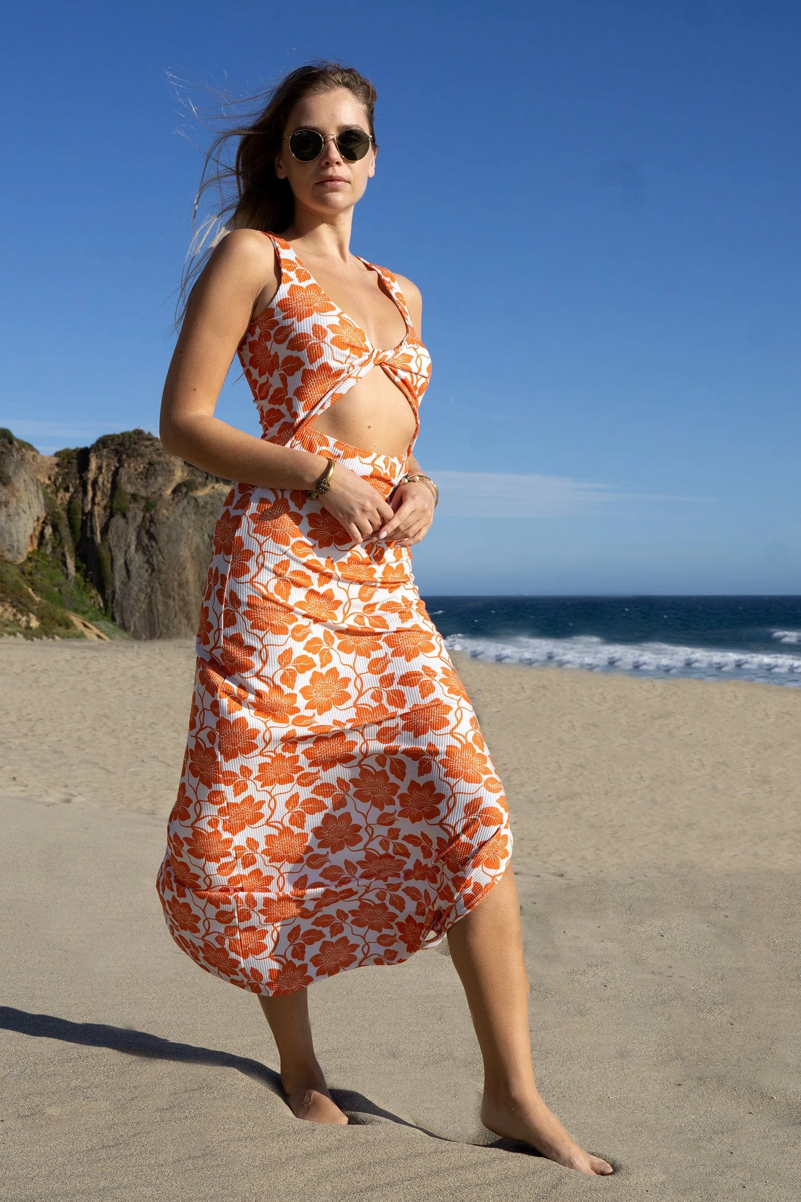 Krista Twist Dress - Ginger Jar sold by Lezat product image thumbnail 4