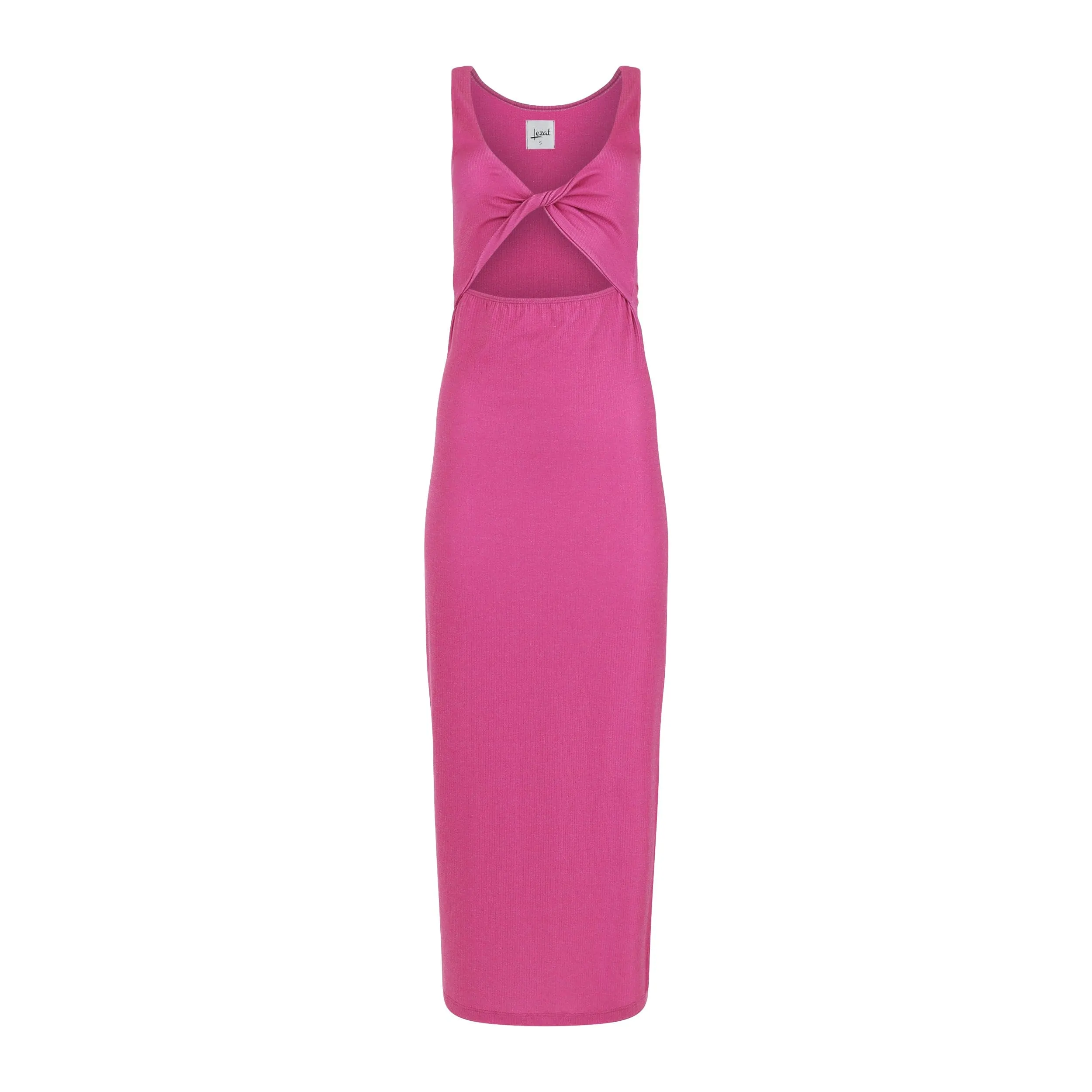 Krista Twist Dress - Pink Aster sold by Lezat