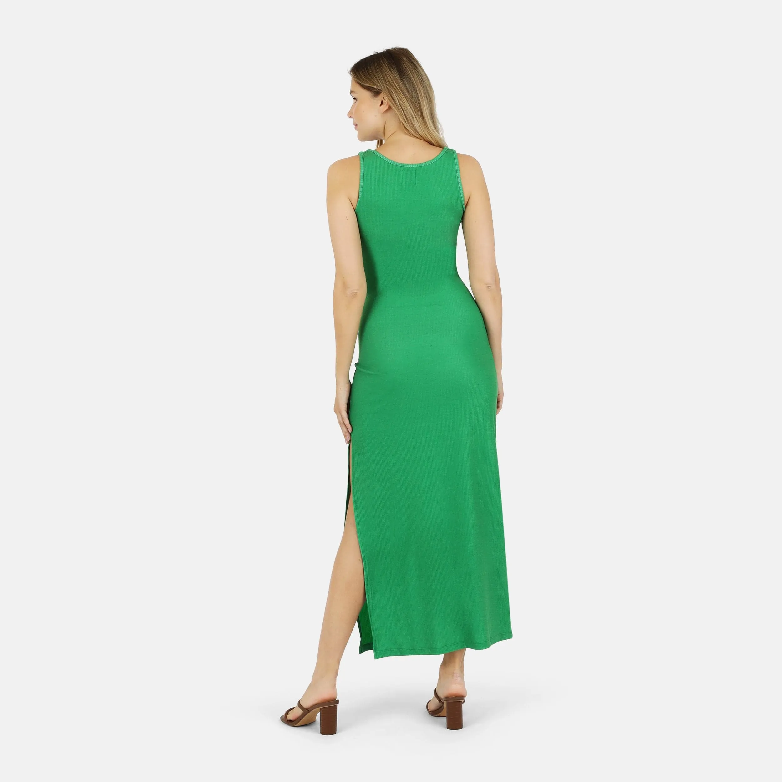 Krista Twist Dress - Kelly Green sold by Lezat product image thumbnail 5